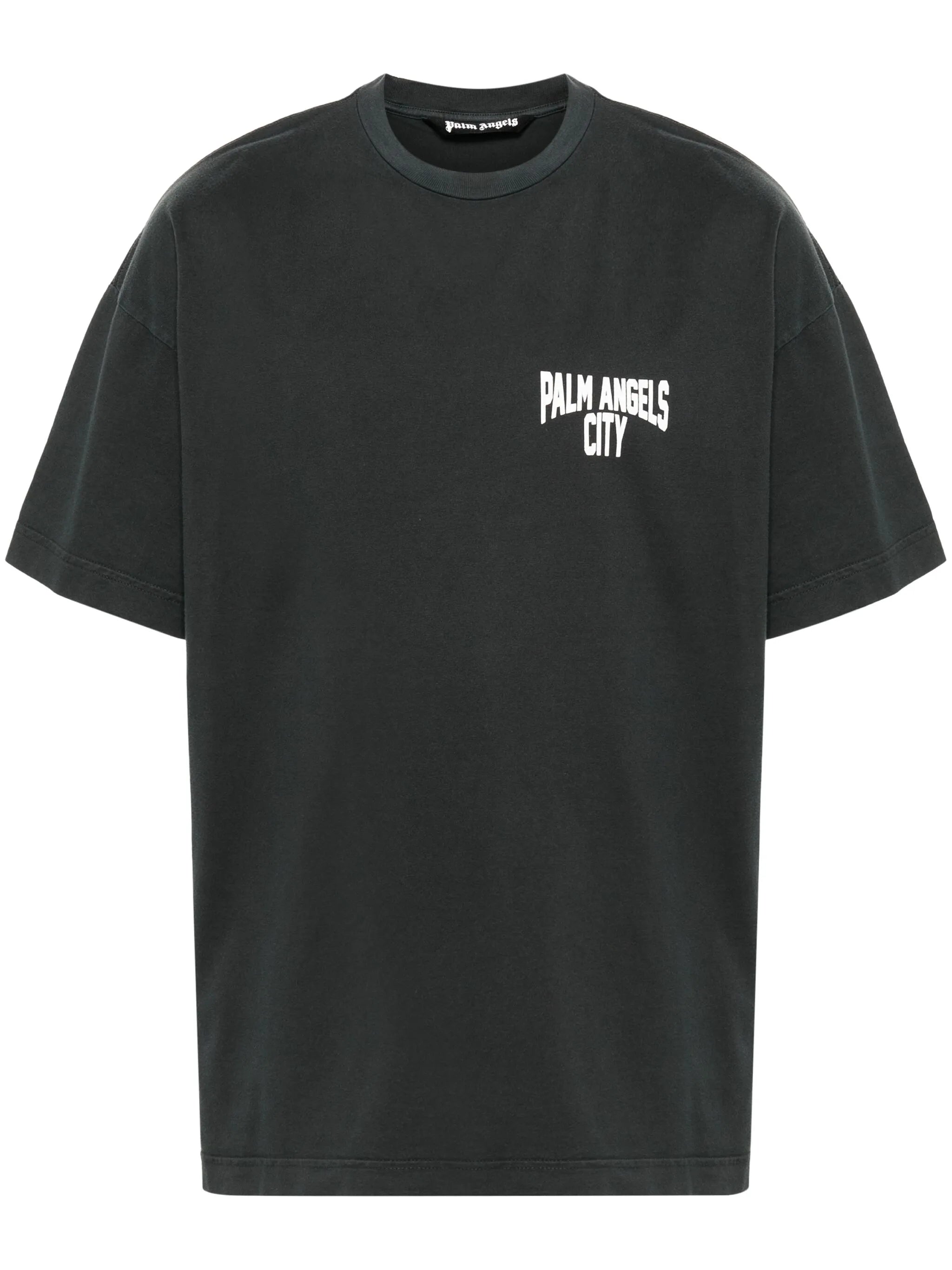 City washed-effect T-shirt