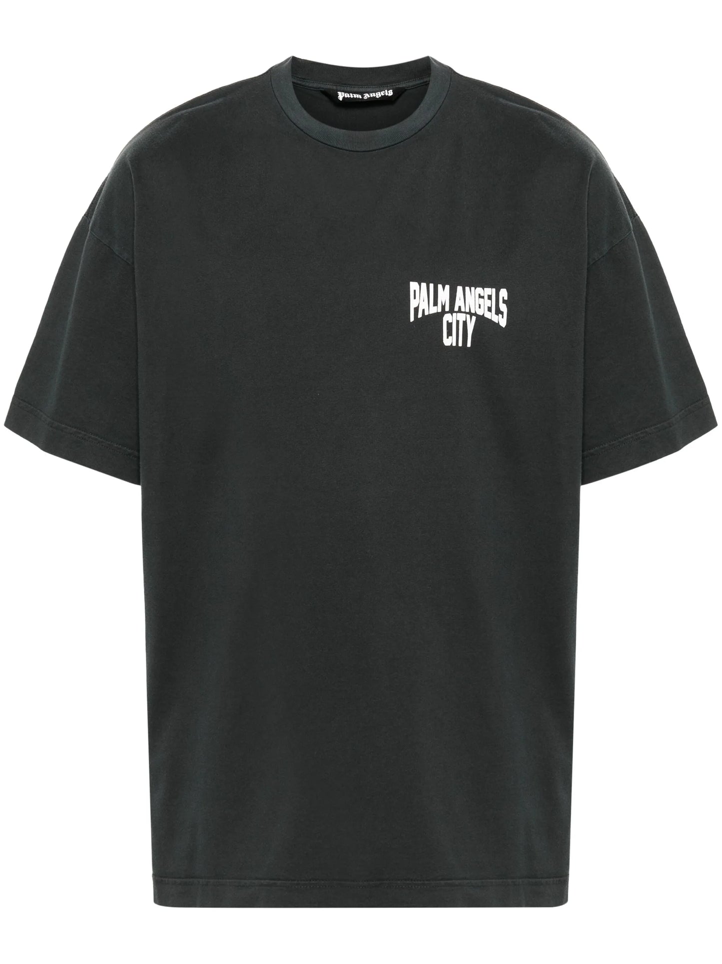 City washed-effect T-shirt