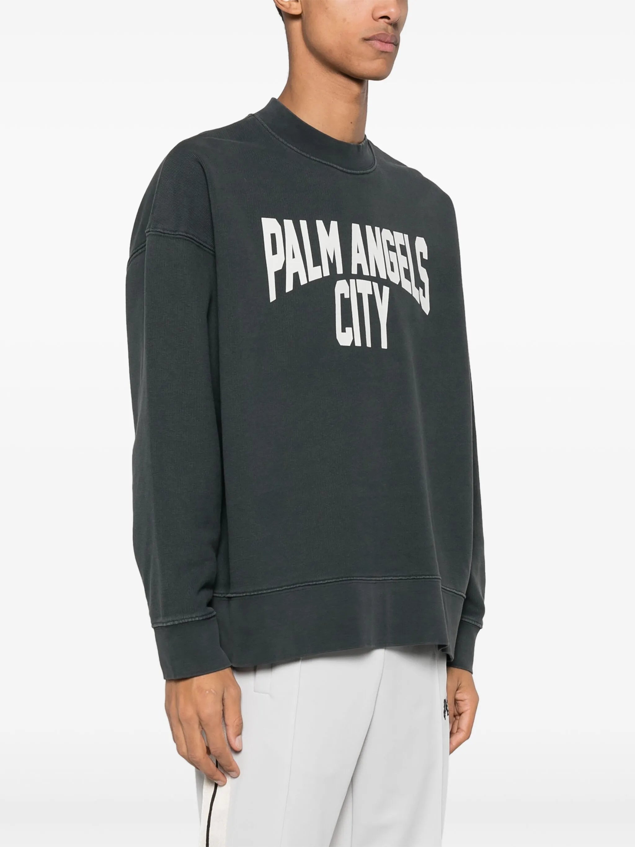 City washed-effect sweatshirt