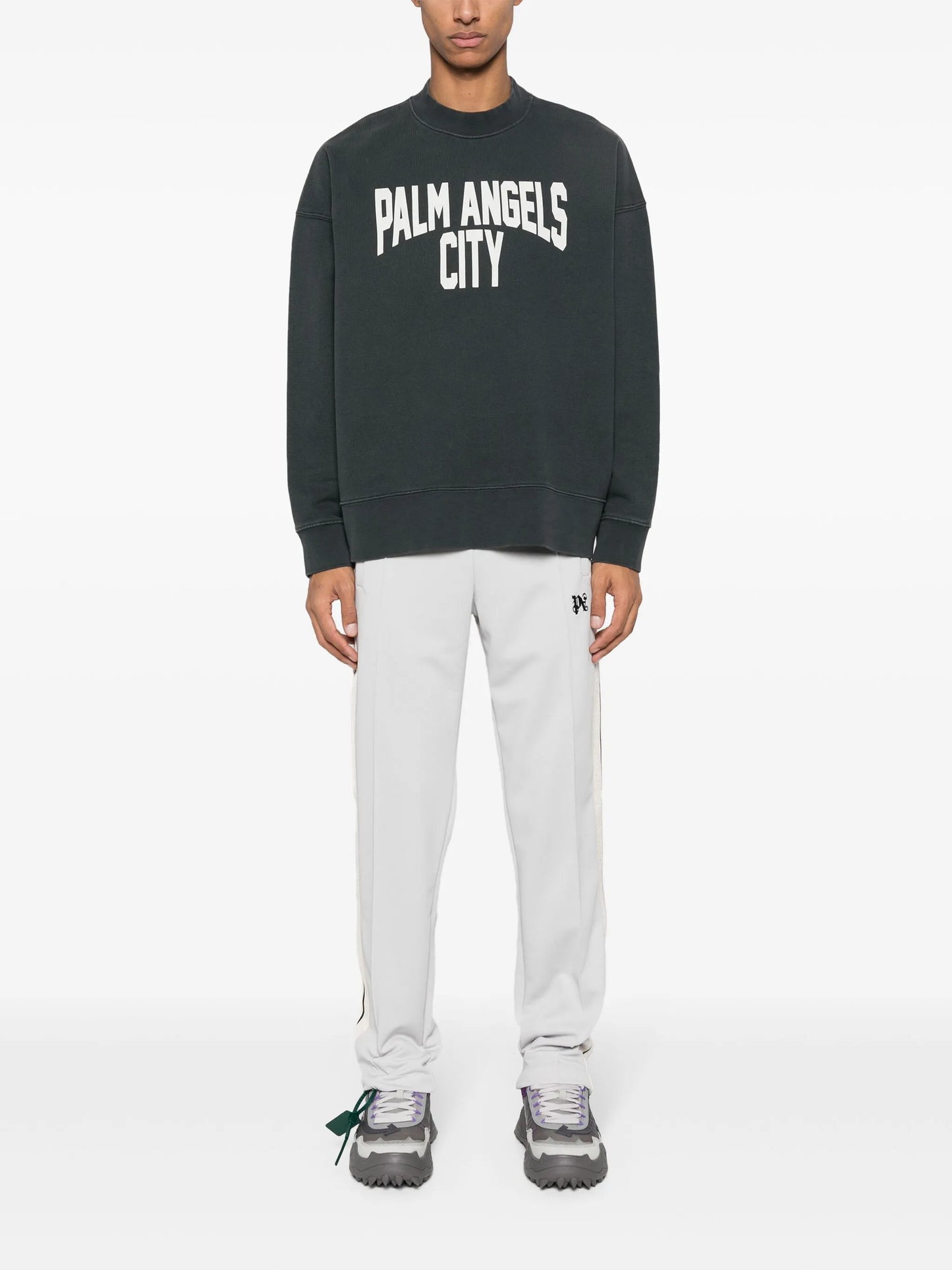 City washed-effect sweatshirt