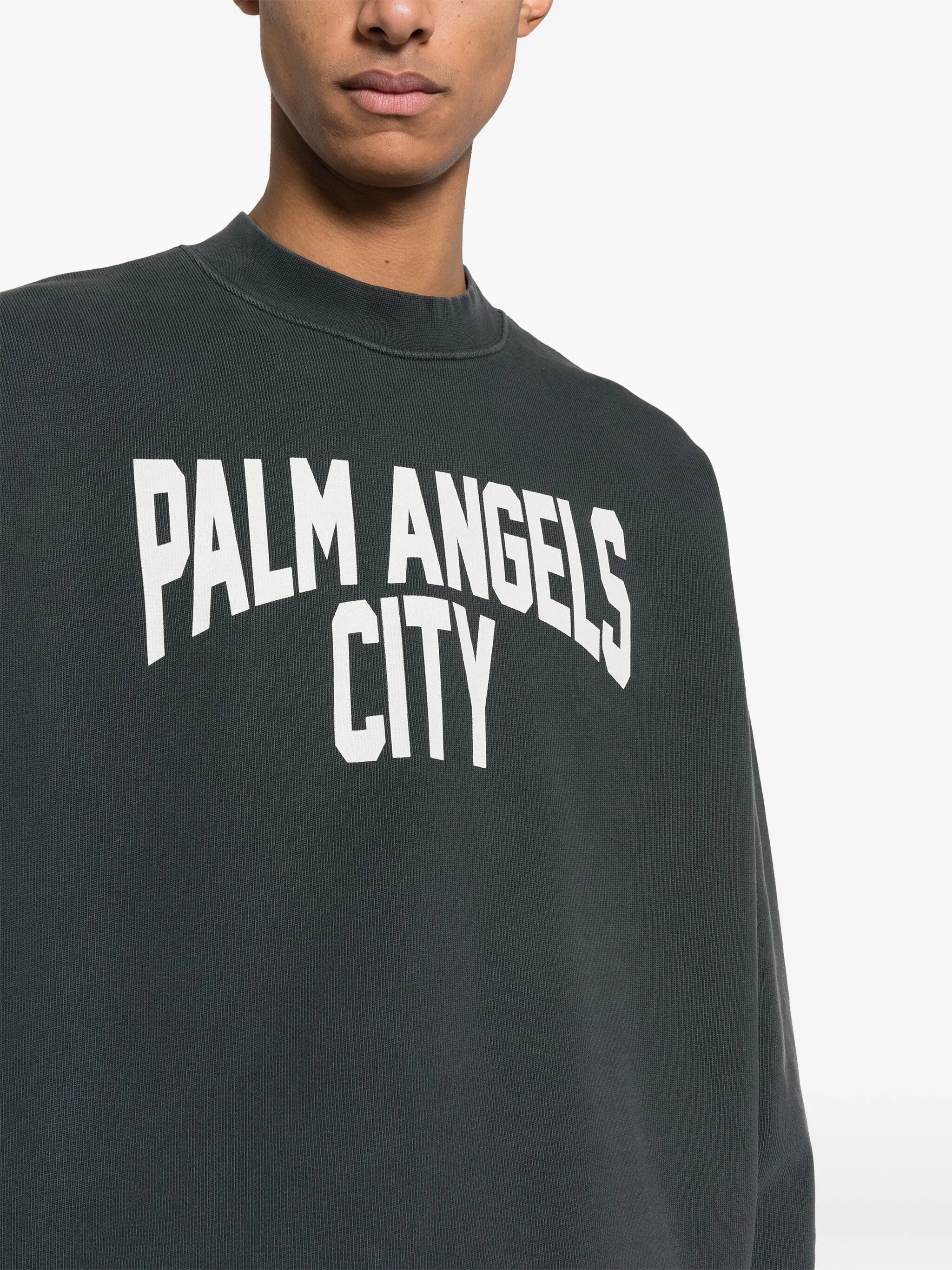 City washed-effect sweatshirt