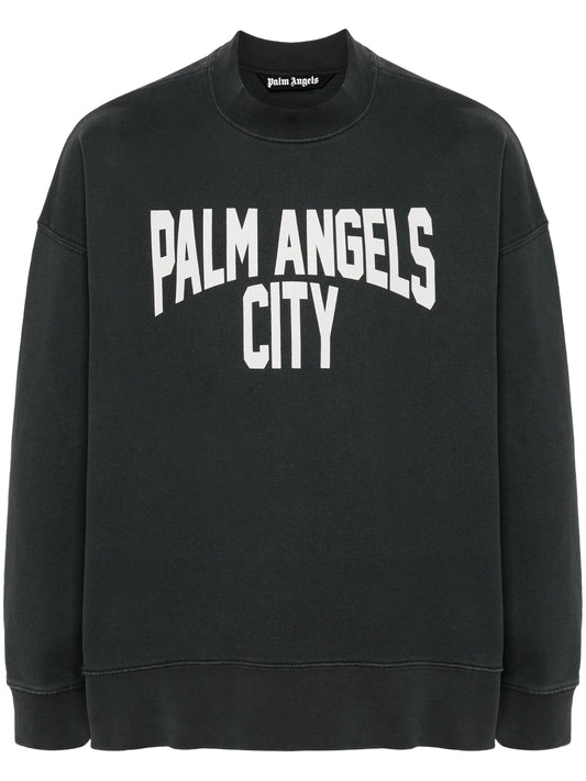 City washed-effect sweatshirt