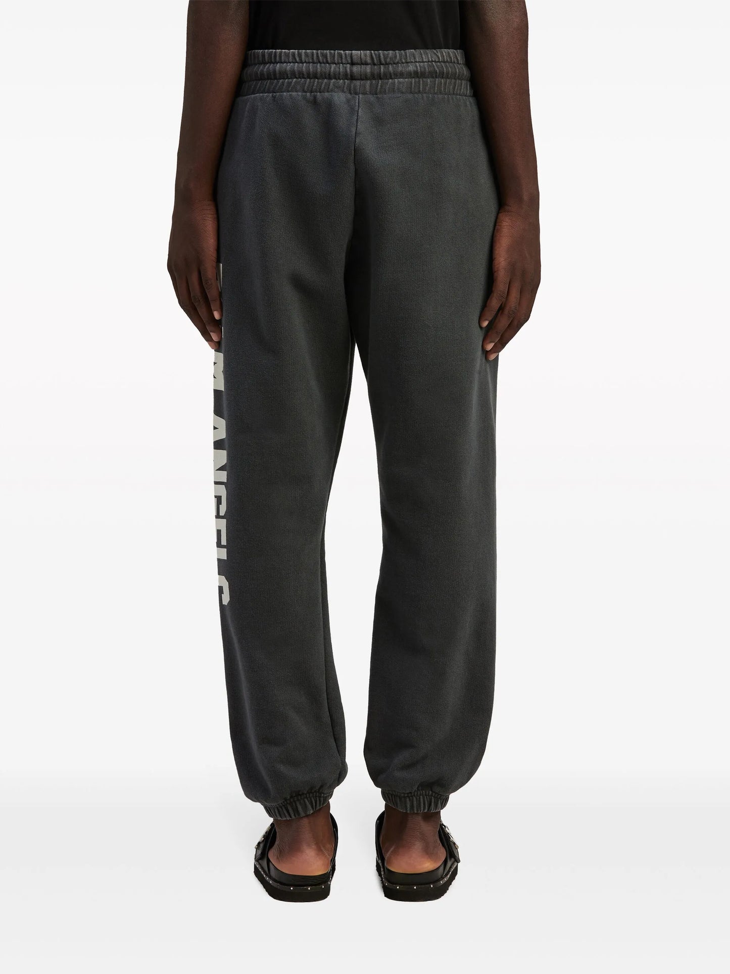 City washed-effect track pants