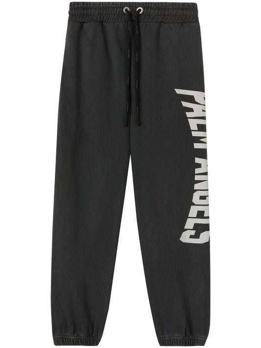 City washed-effect track pants