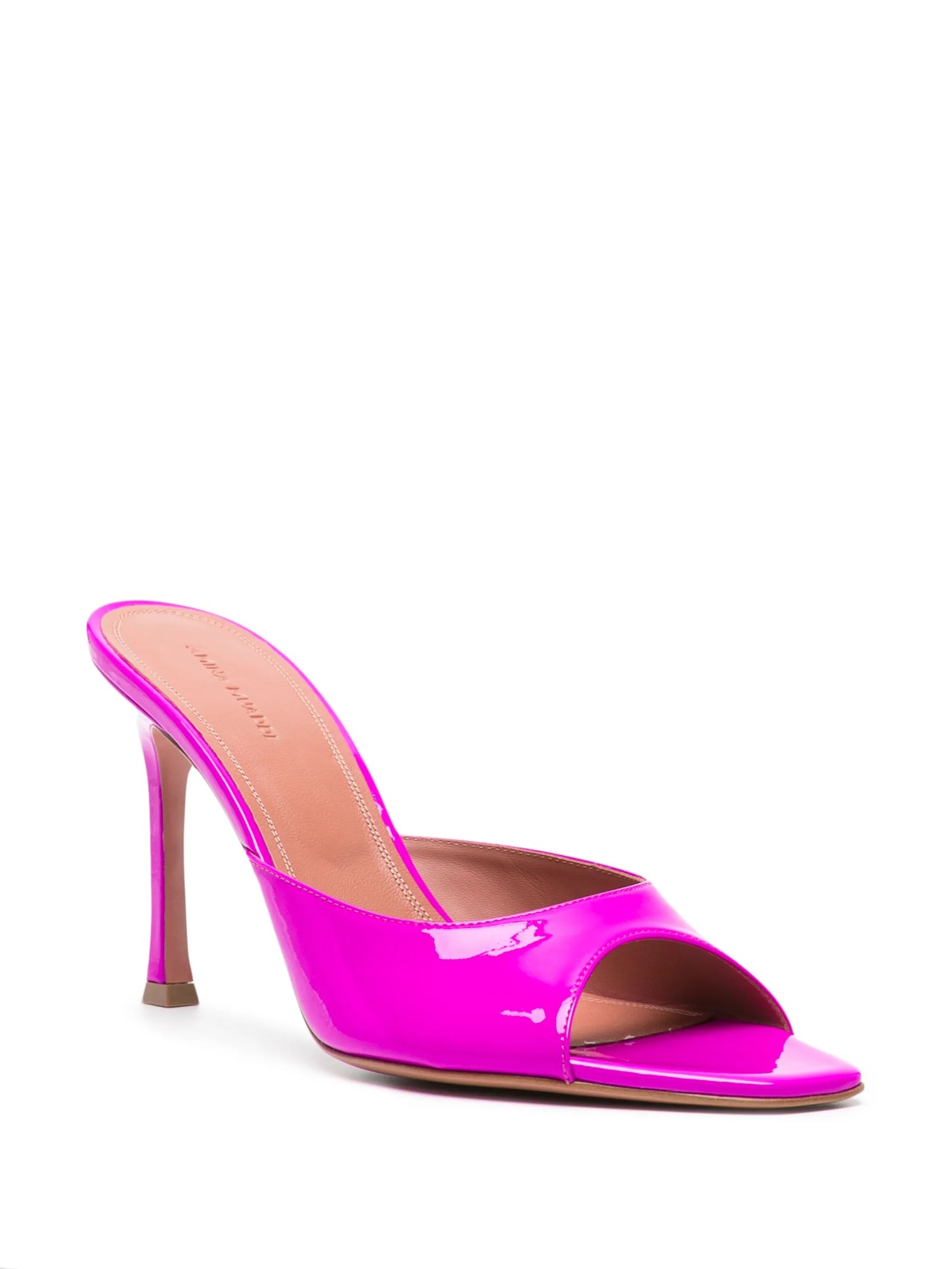 Alexa 90mm patent leather sandals