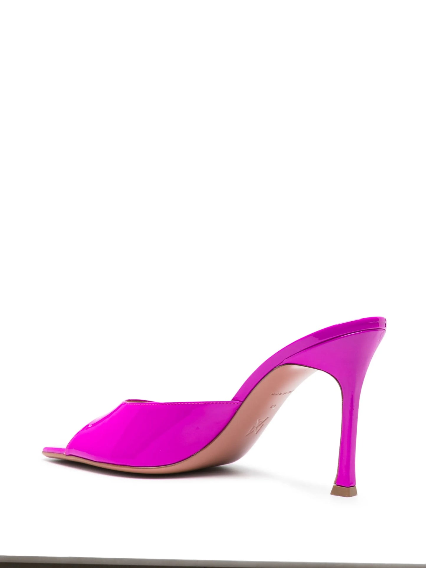 Alexa 90mm patent leather sandals