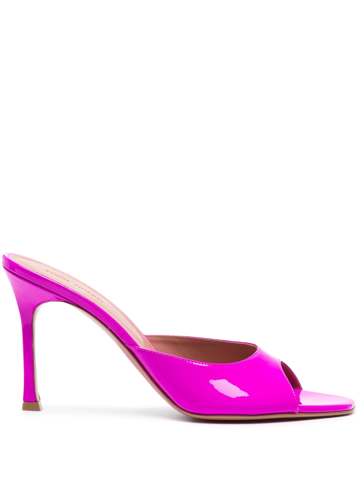 Alexa 90mm patent leather sandals