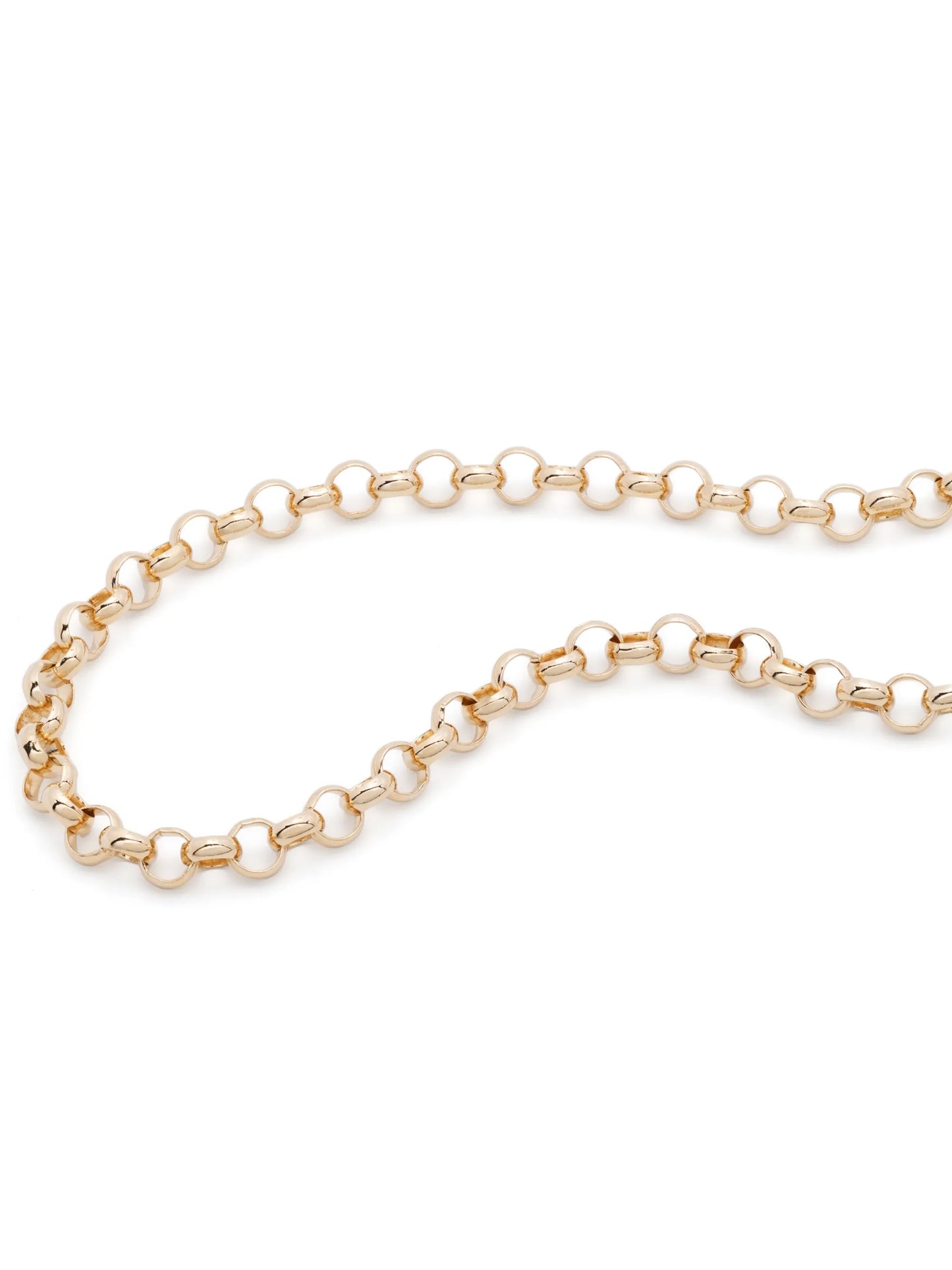 14kt yellow gold emerald T-bar necklace