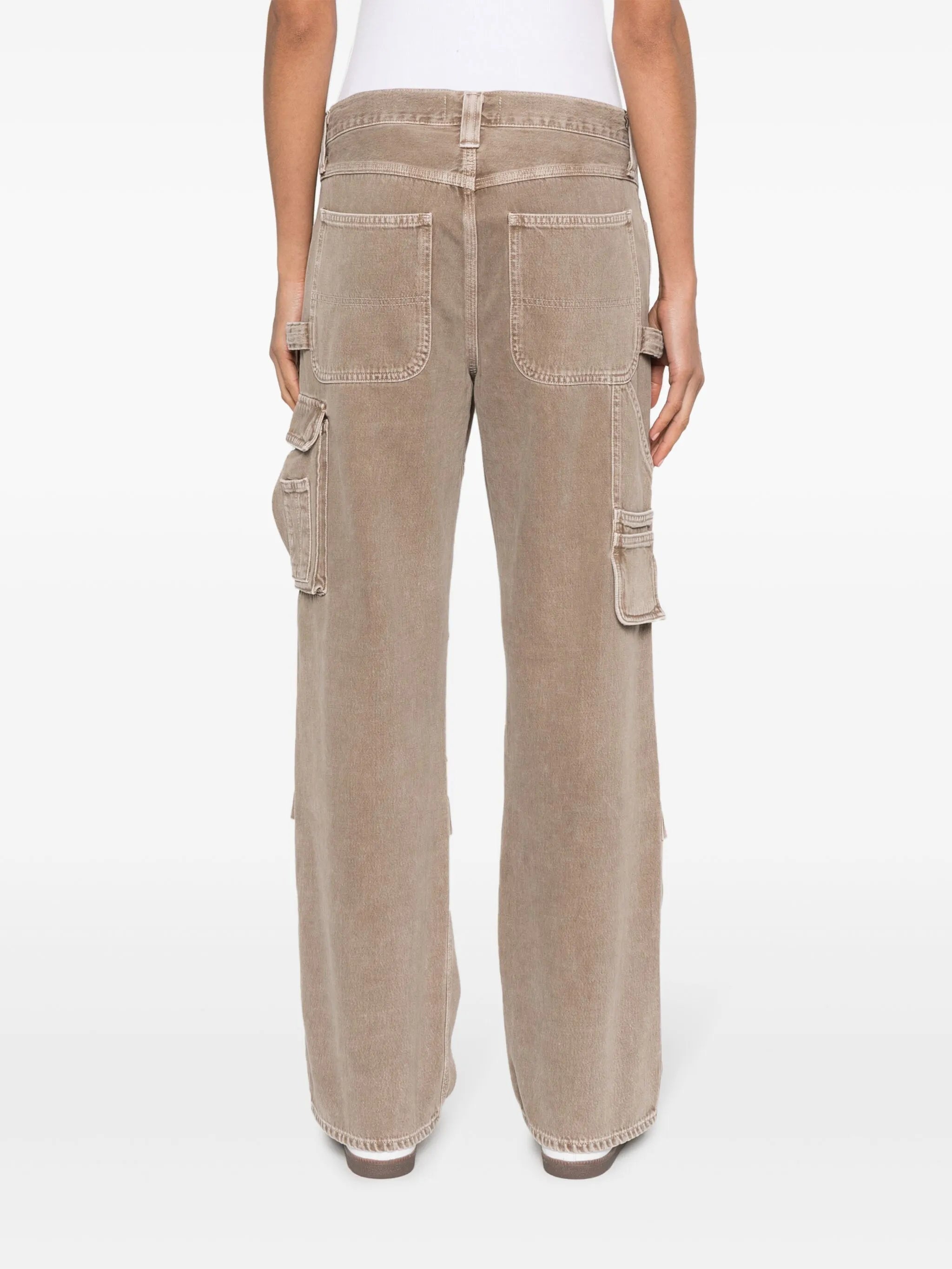 Nera mid-rise wide-leg jeans