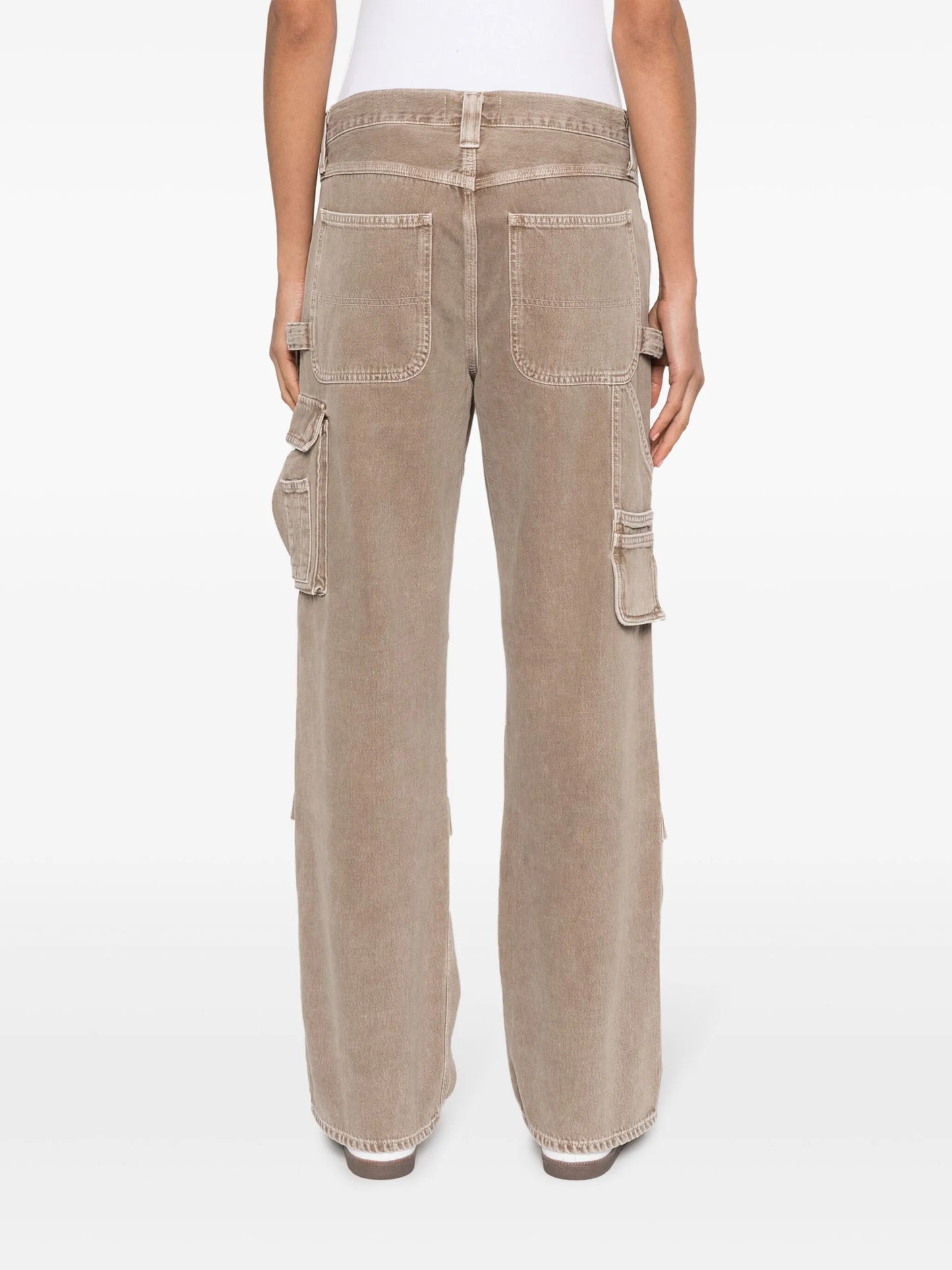 Nera mid-rise wide-leg jeans