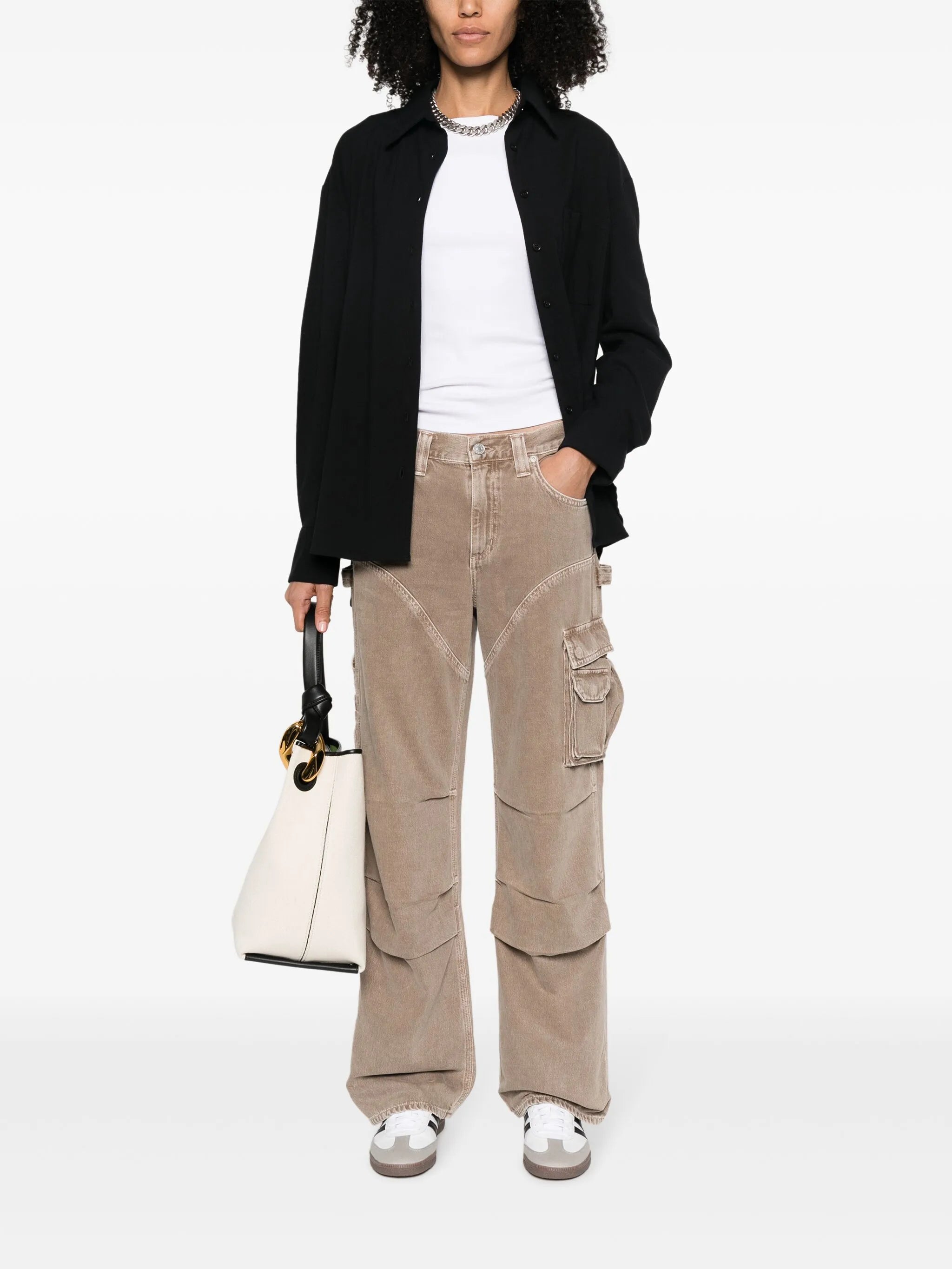 Nera mid-rise wide-leg jeans