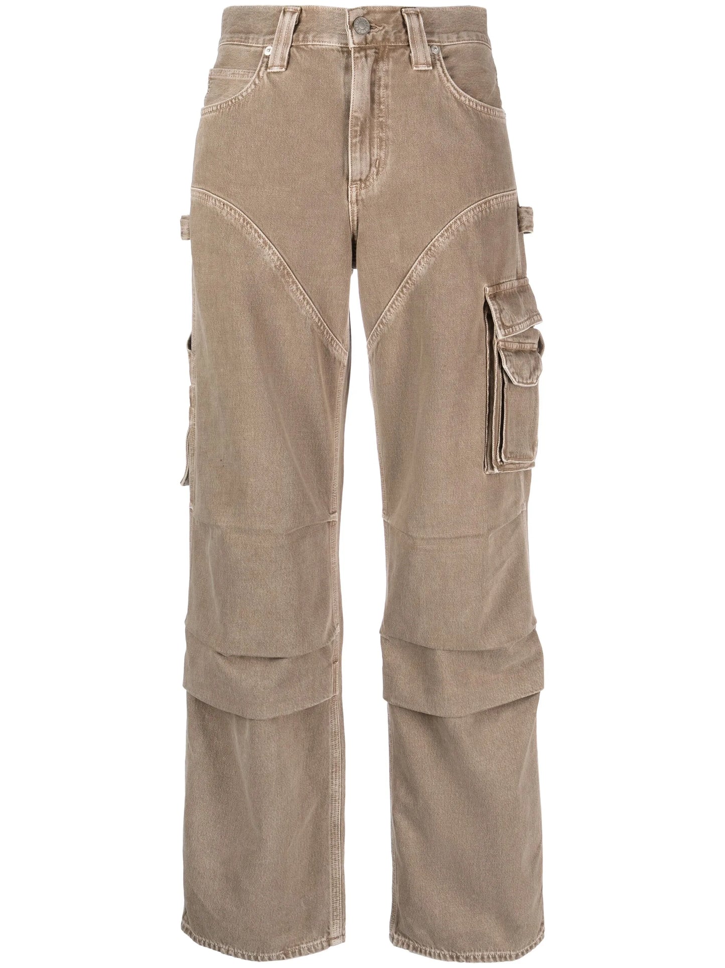 Nera mid-rise wide-leg jeans