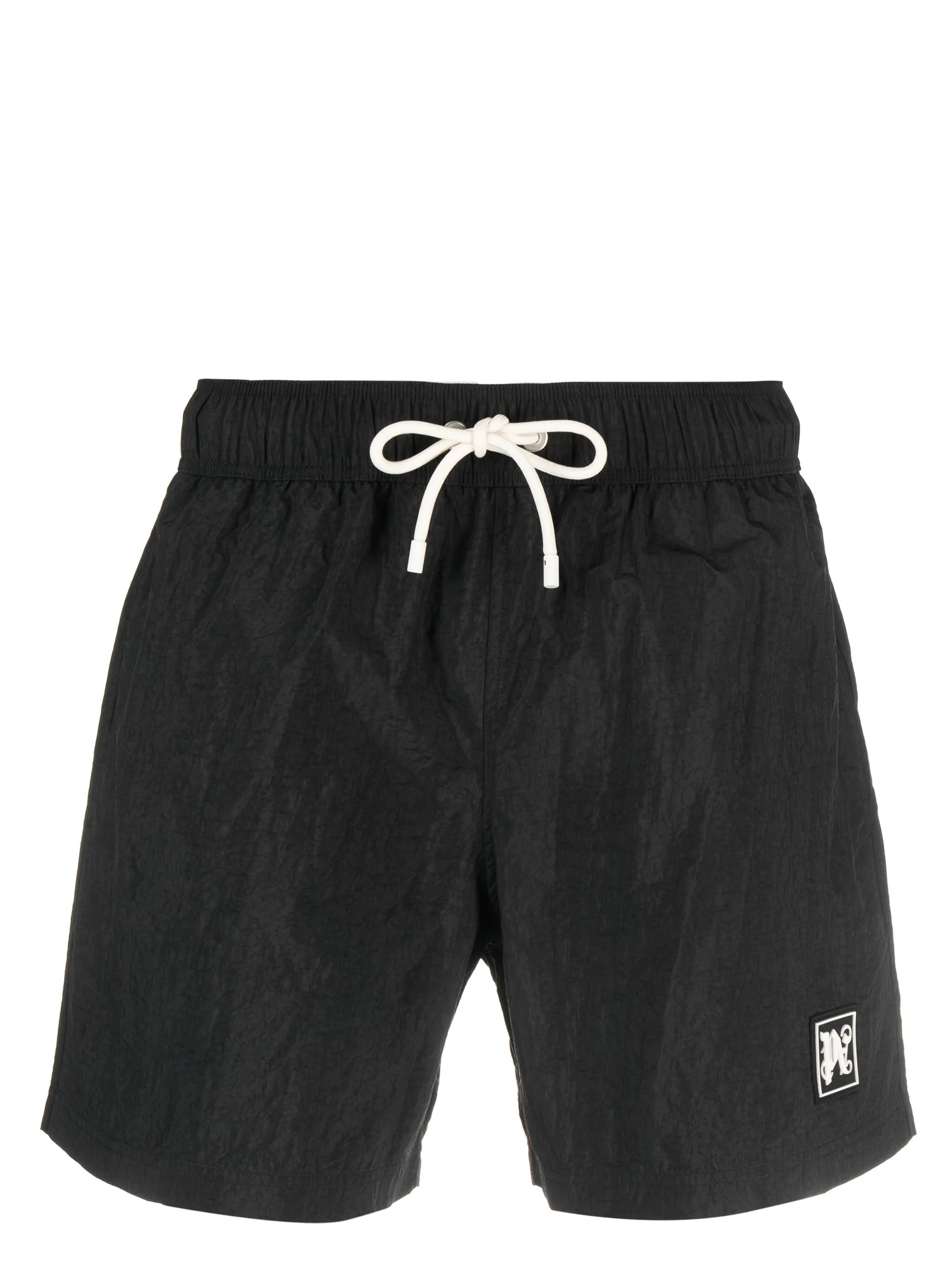 monogram-appliqu? swim shorts
