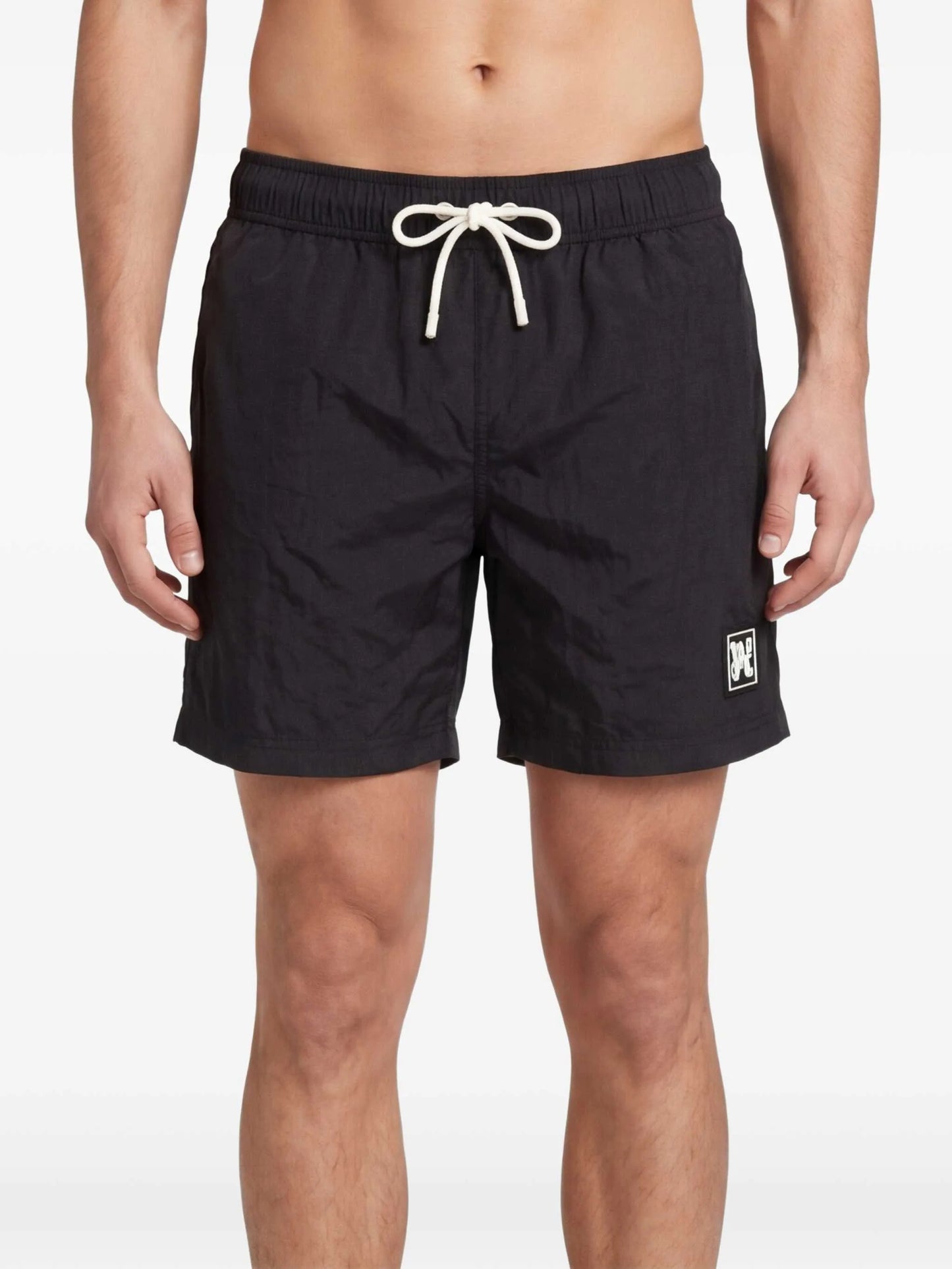 monogram-appliqu? swim shorts