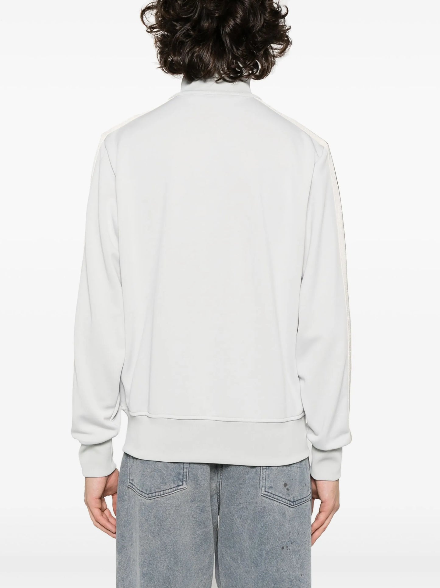 monogram-embroidered track jacket