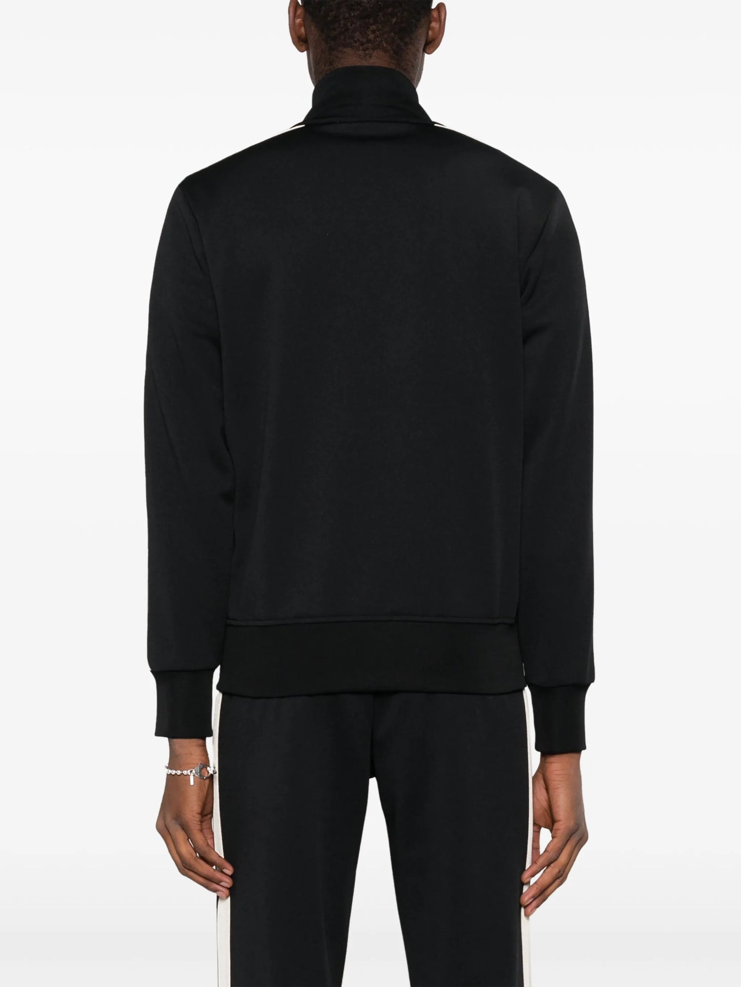 monogram-embroidered track jacket