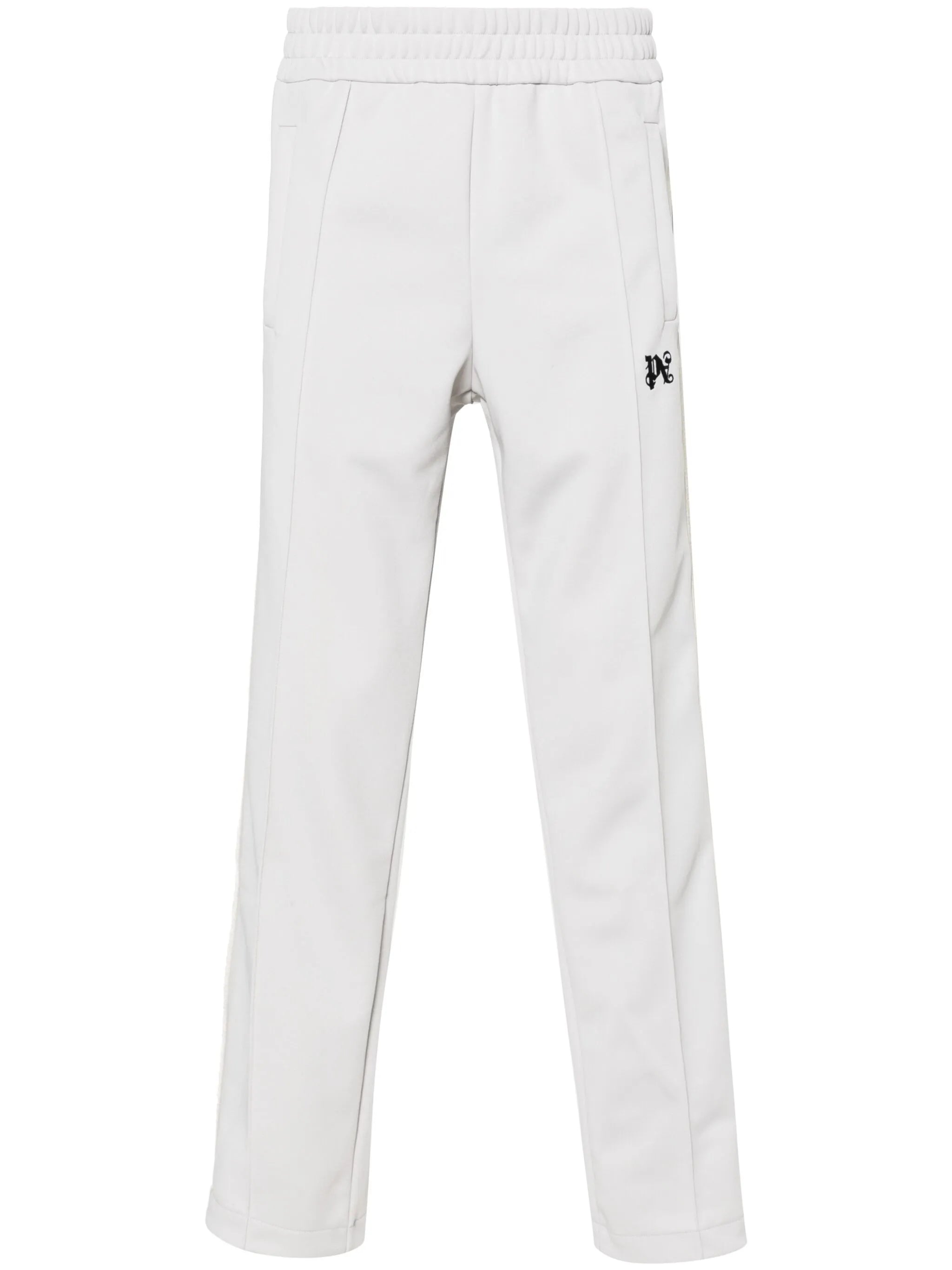 monogram-embroidered track pants