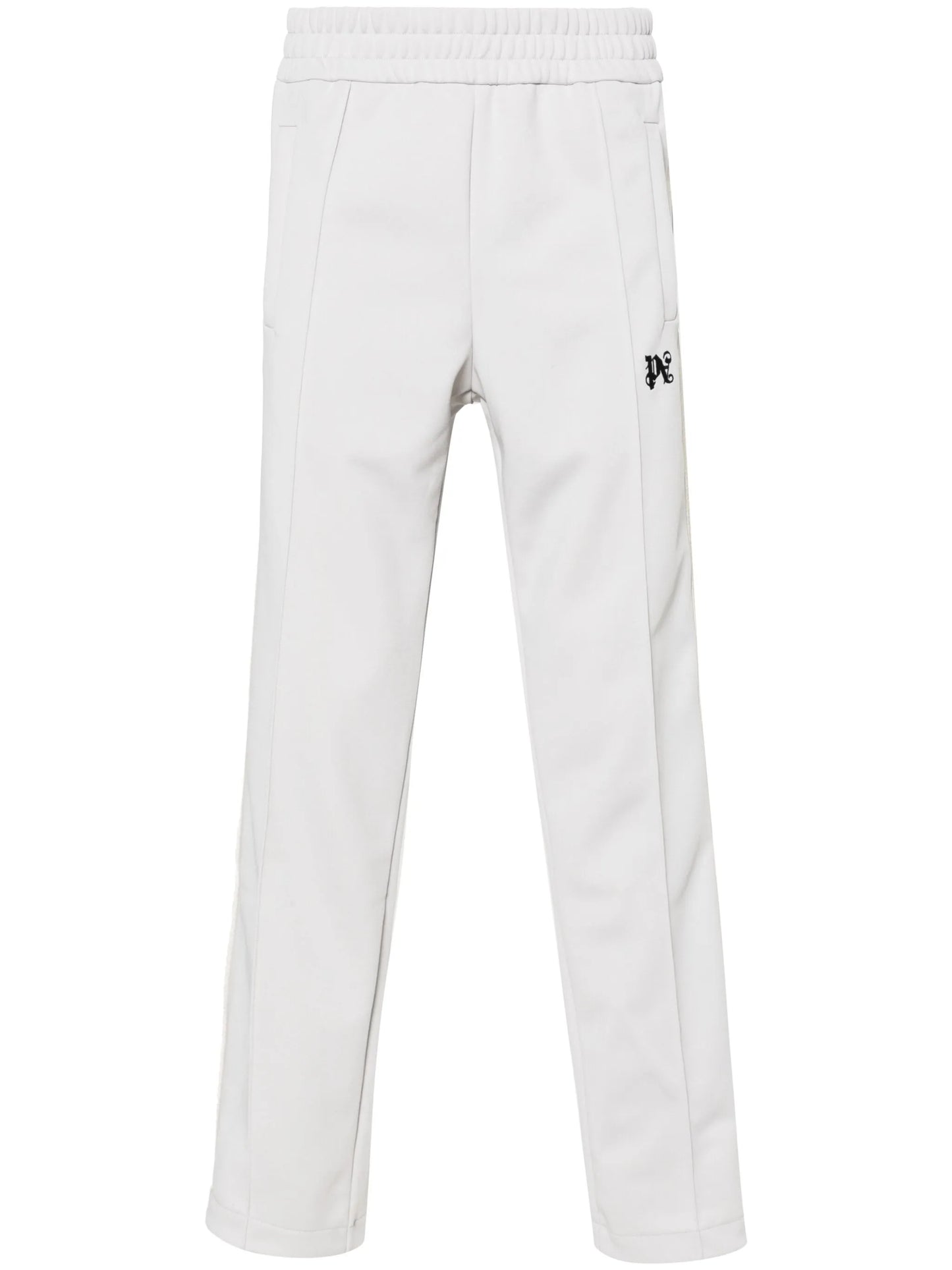monogram-embroidered track pants