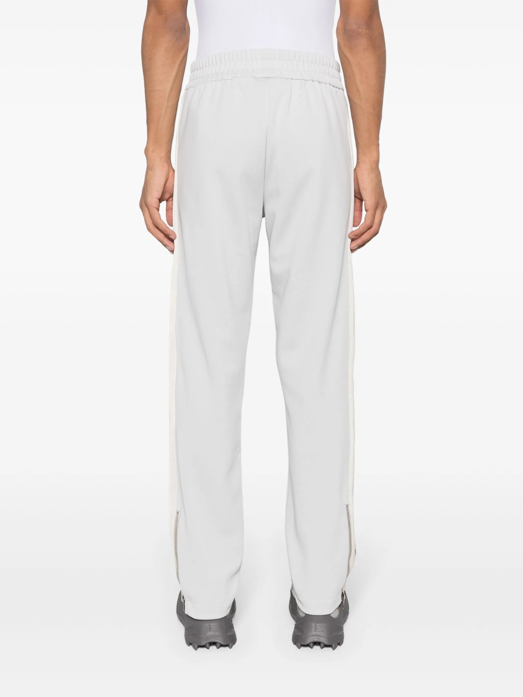 monogram-embroidered track pants
