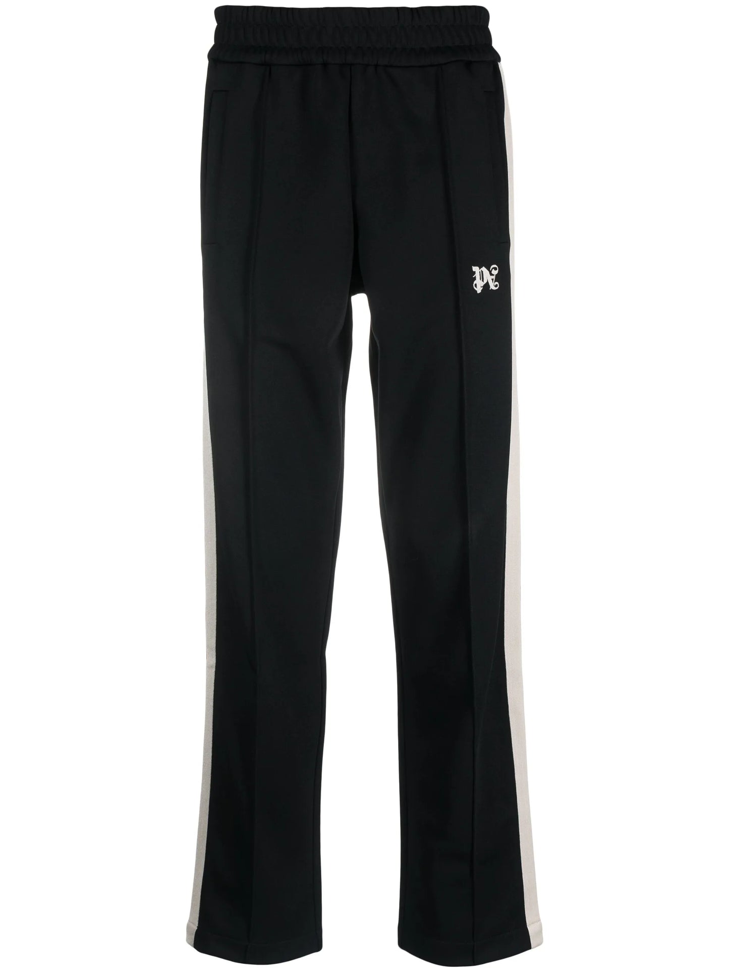 side-stripe logo-detail trousers
