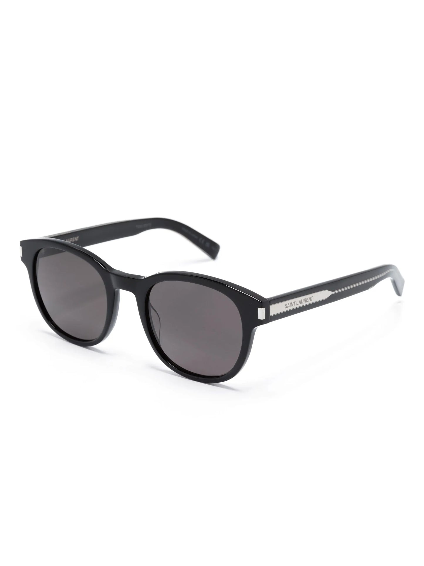 logo-engraved square-frame sunglasses