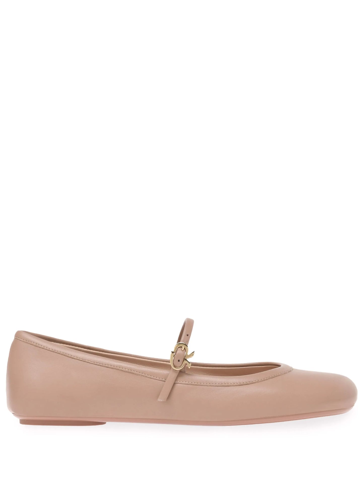 Carla leather ballerina shoes