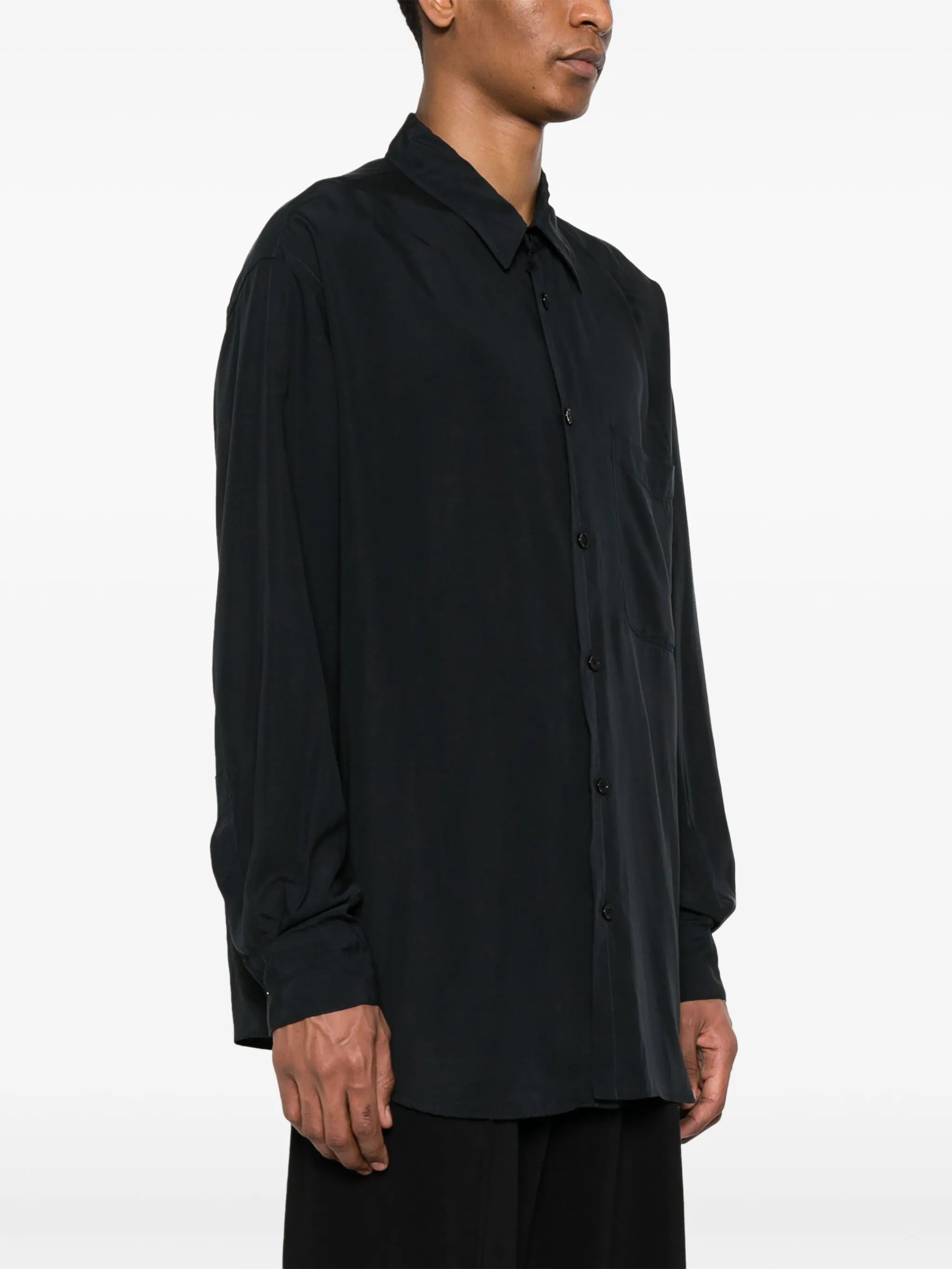 lyocell-satin shirt