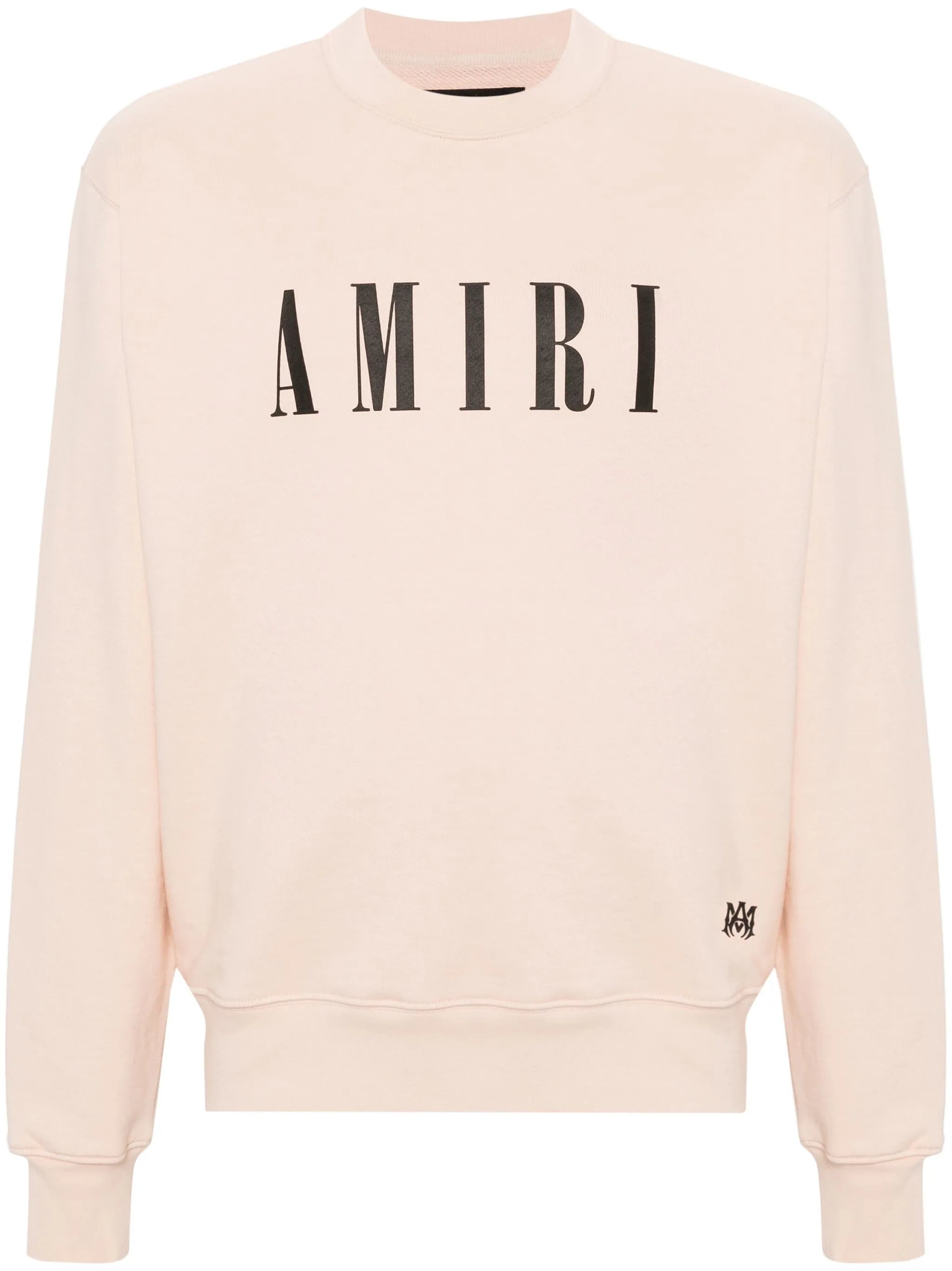 rubberised-logo cotton sweatshirt