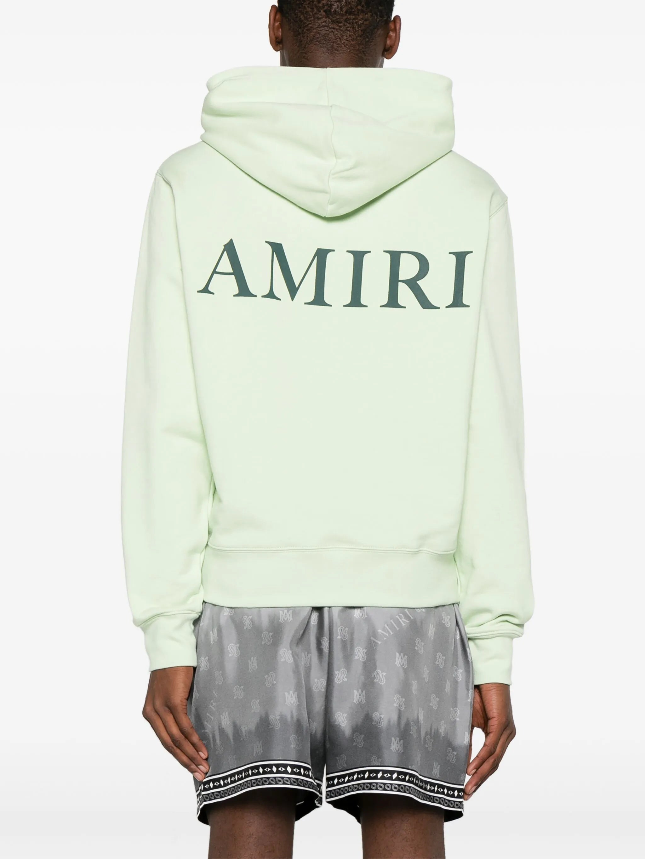 MA rubberised-logo hoodie