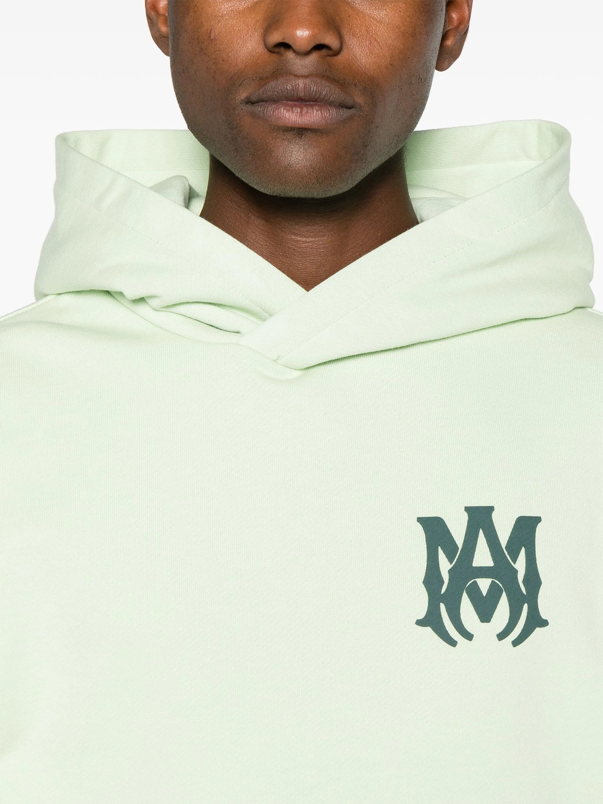 MA rubberised-logo hoodie