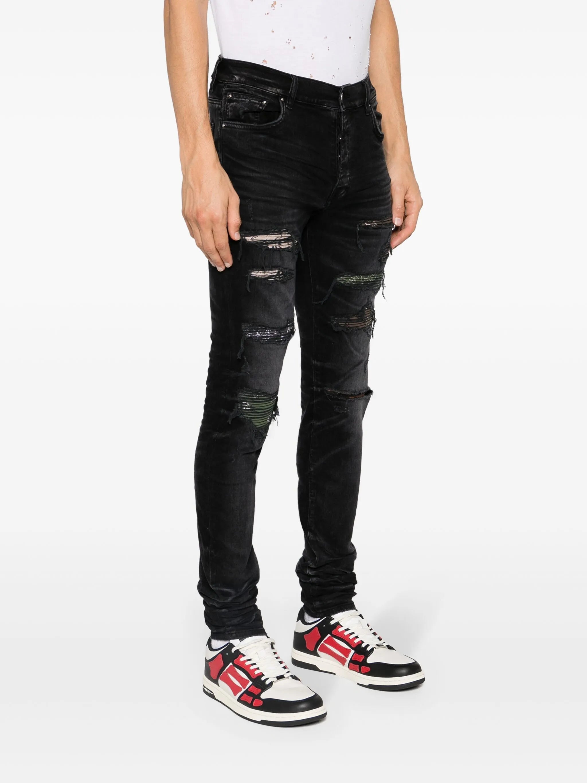 Trasher ripped skinny jeans