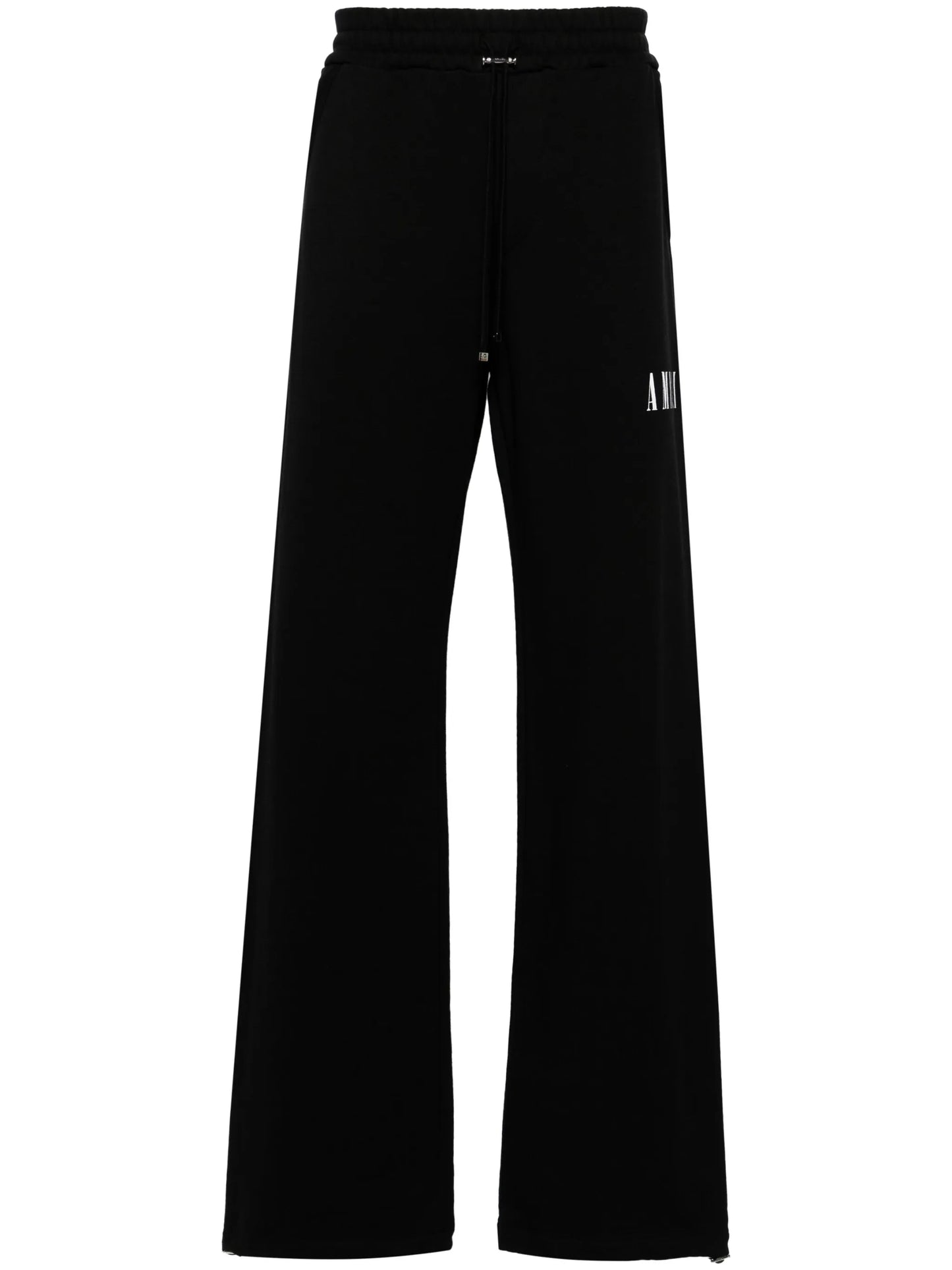 Core logo-print wide-leg track pants