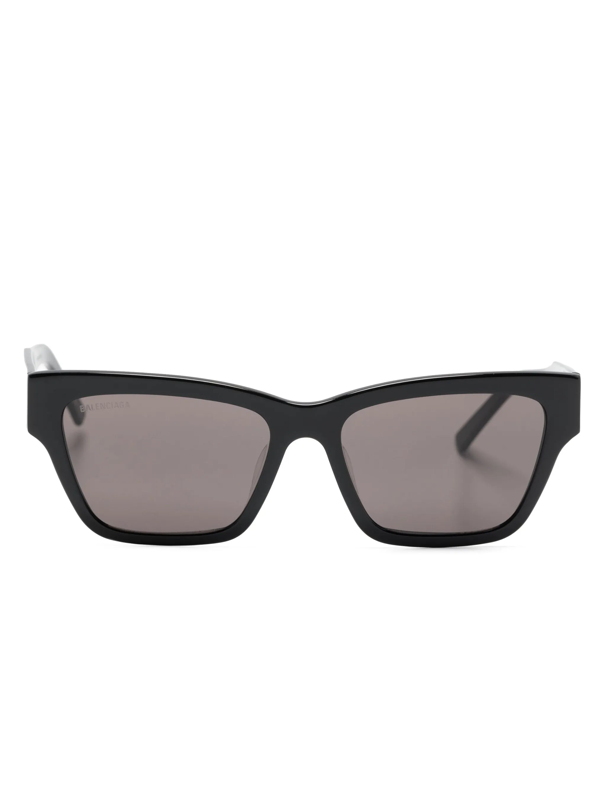 logo-print square-frame sunglasses
