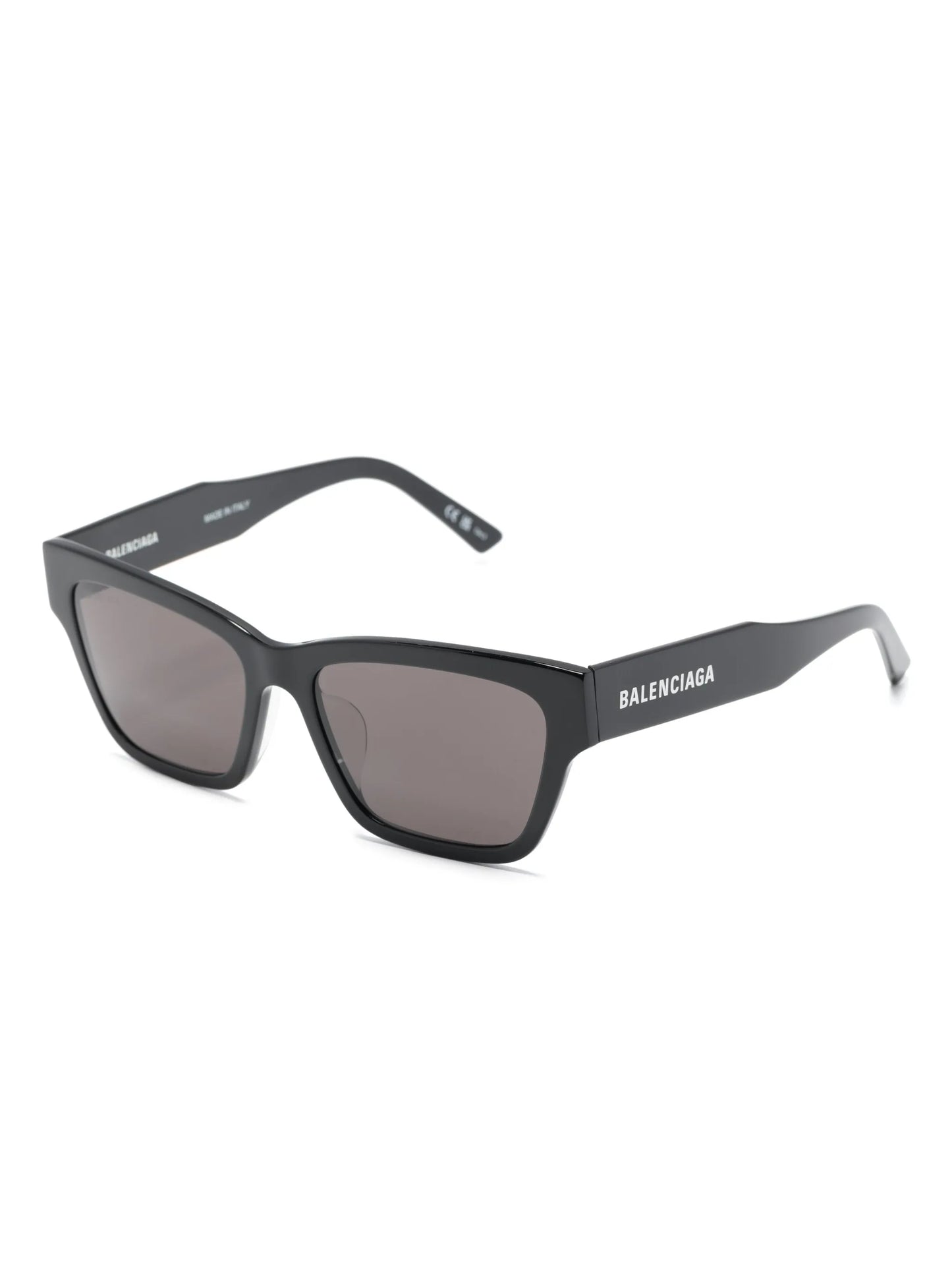 logo-print square-frame sunglasses