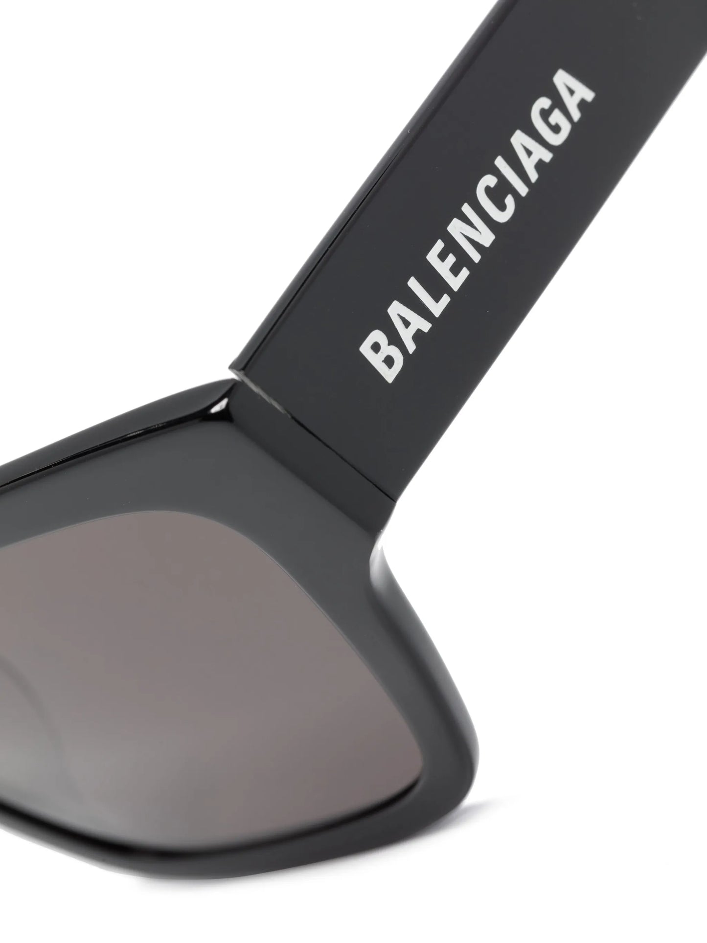 logo-print square-frame sunglasses