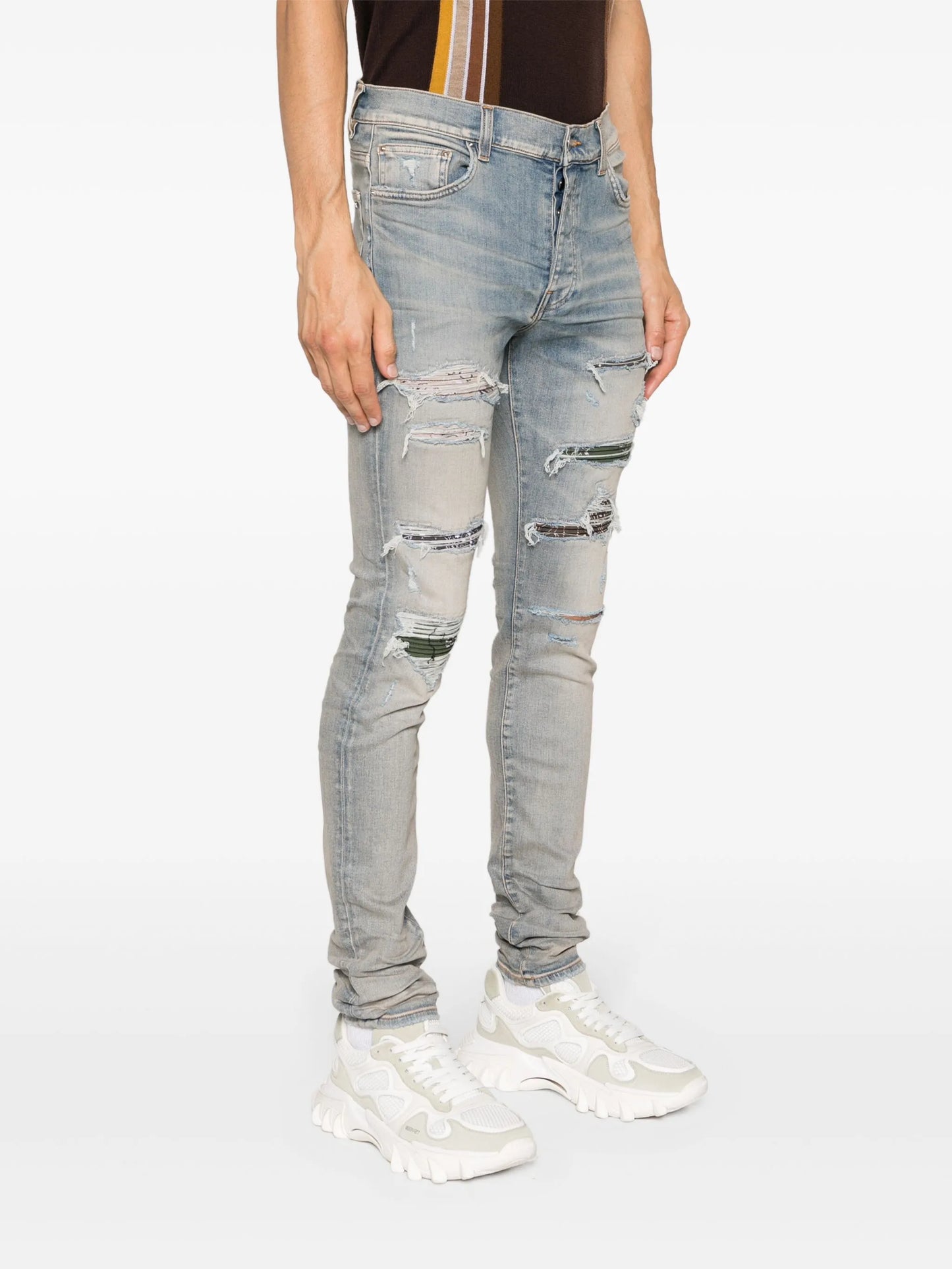 Trasher ripped skinny jeans
