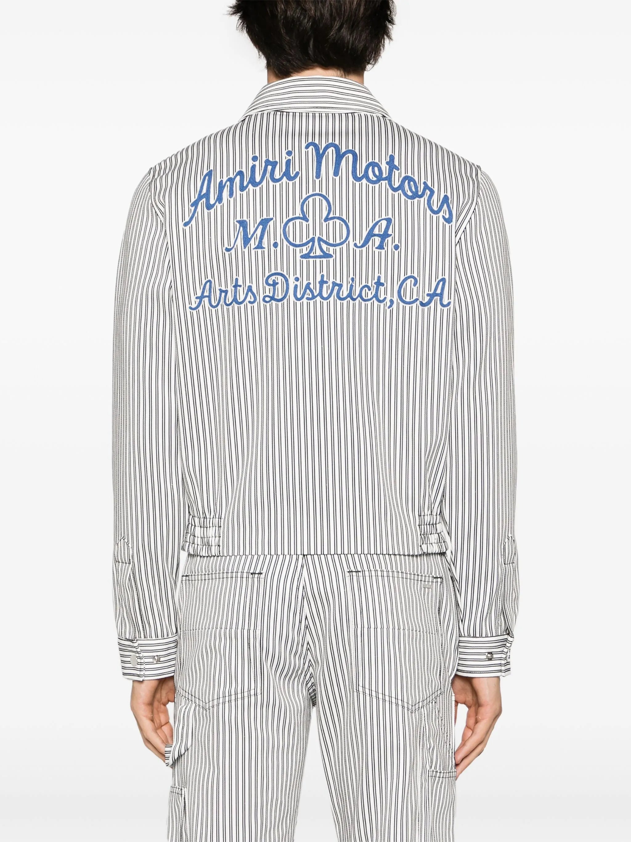 Motors cotton shirt jacket