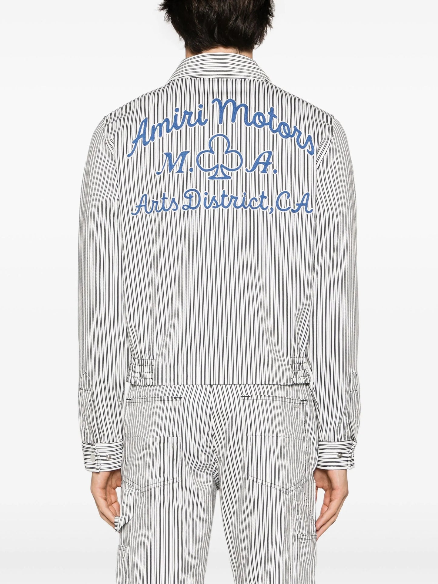 Motors cotton shirt jacket