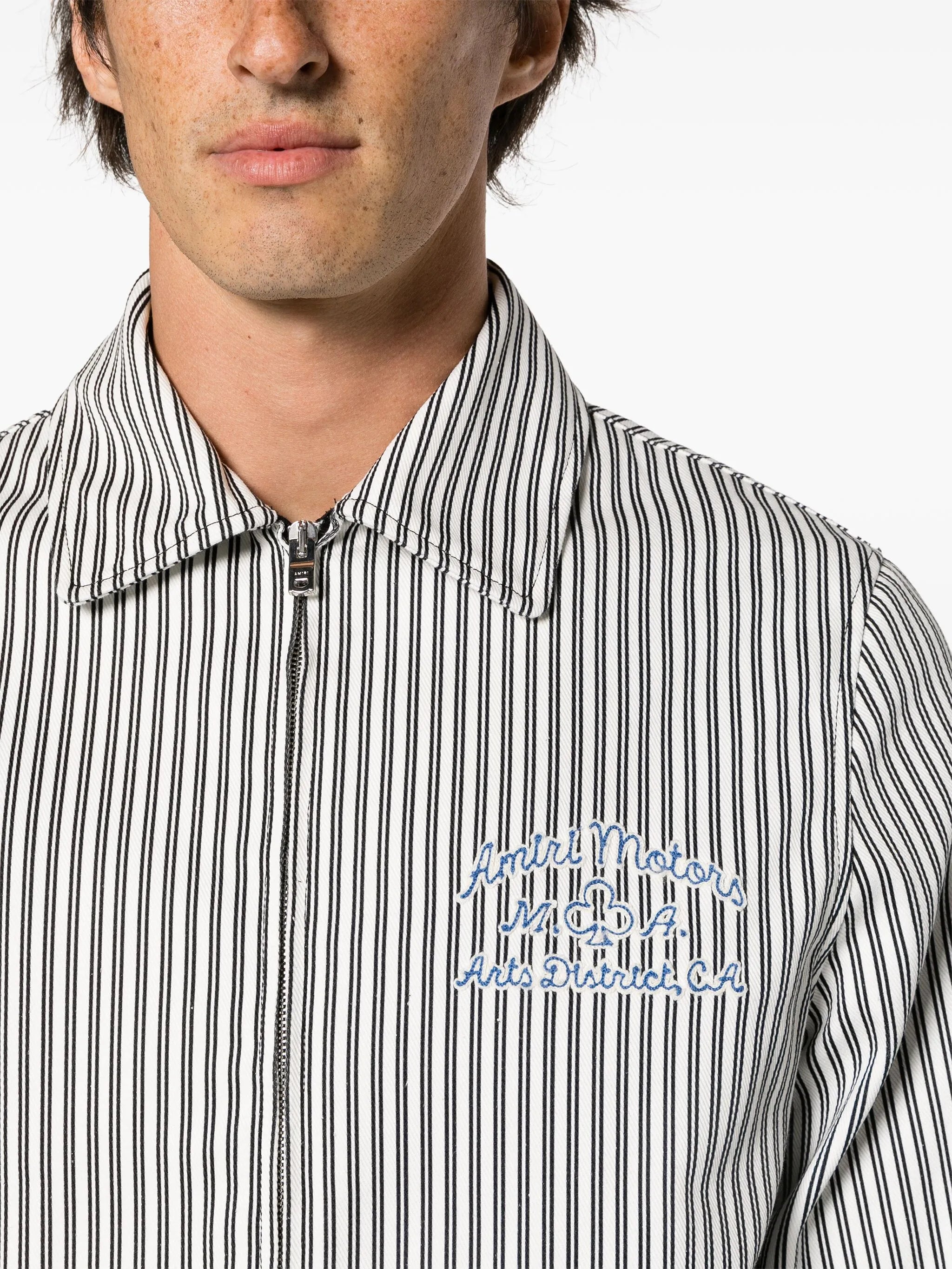 Motors cotton shirt jacket