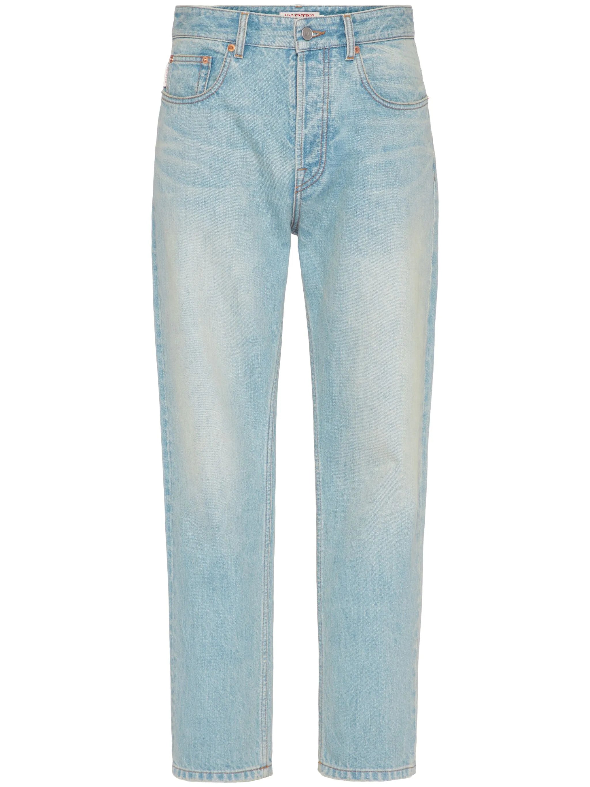 button jeans