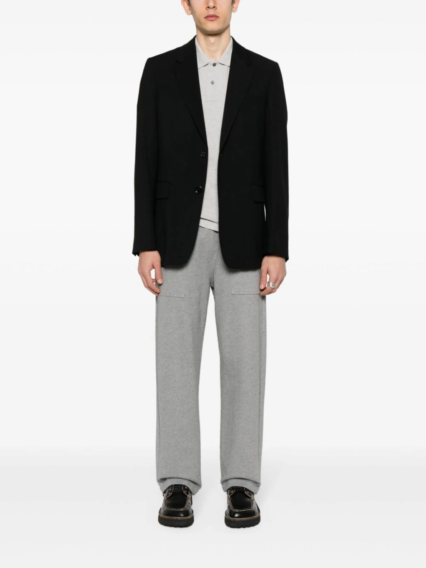 single-breasted blazer