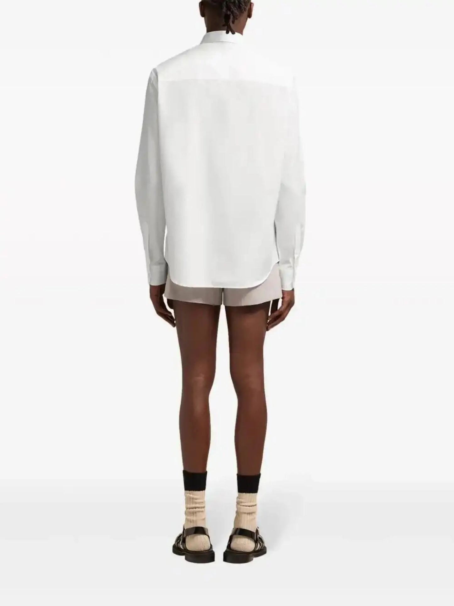 Ami-de-Coeur-motif cotton shirt