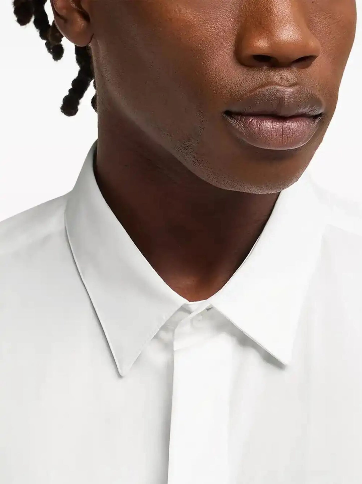 Ami-de-Coeur-motif cotton shirt