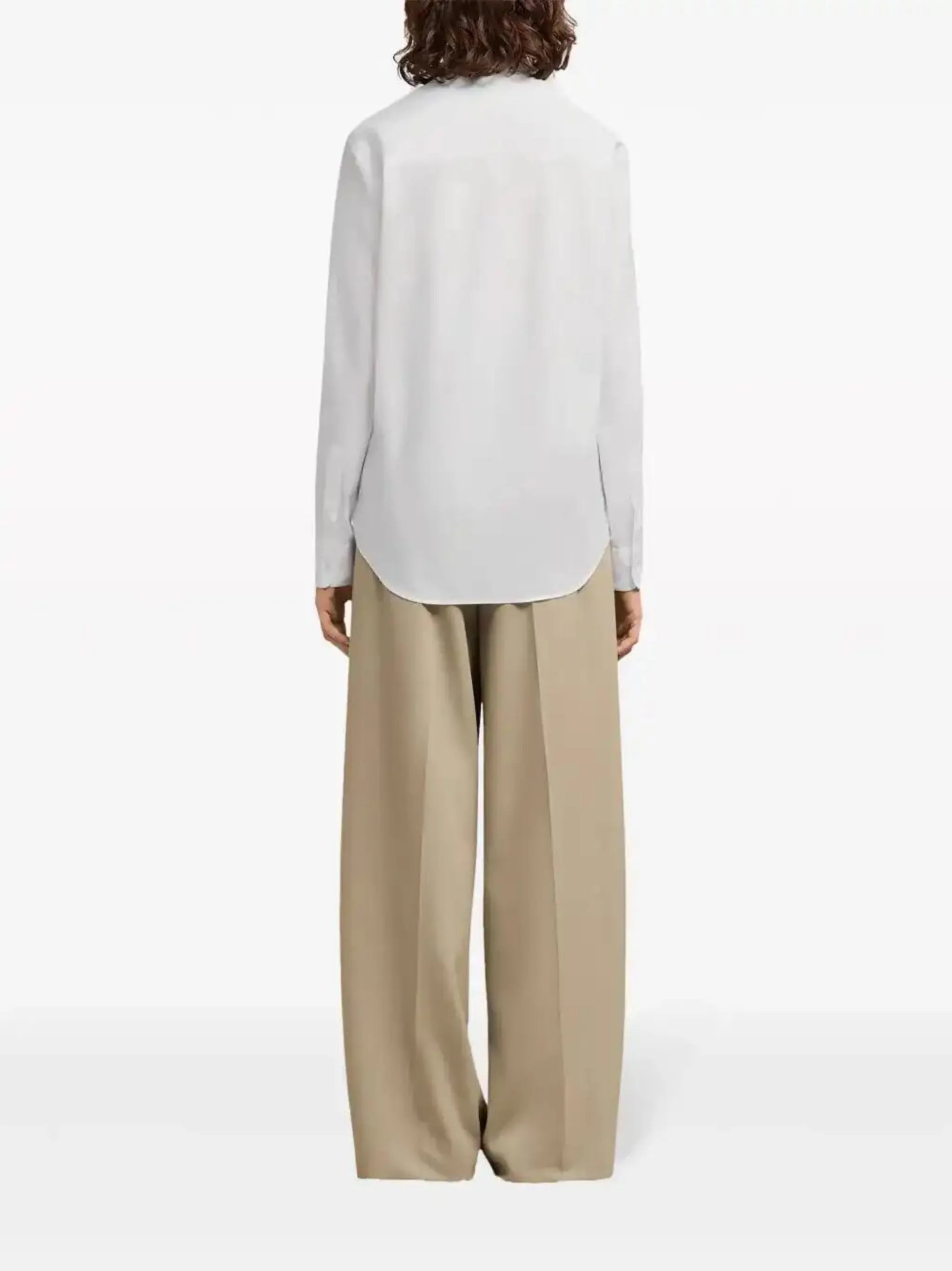 Ami-de-Coeur-motif cotton shirt
