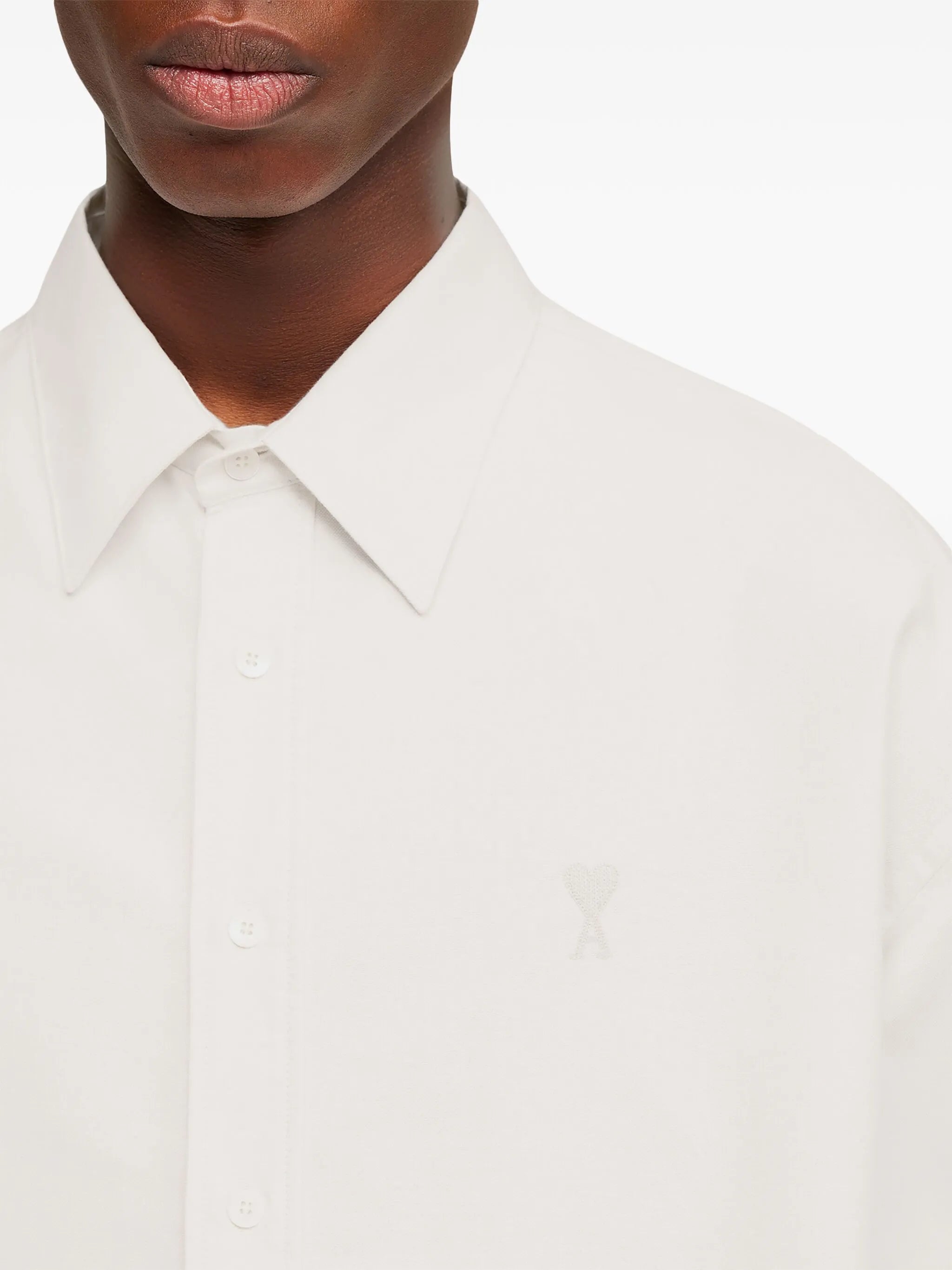 Ami de Coeur-embroidered shirt