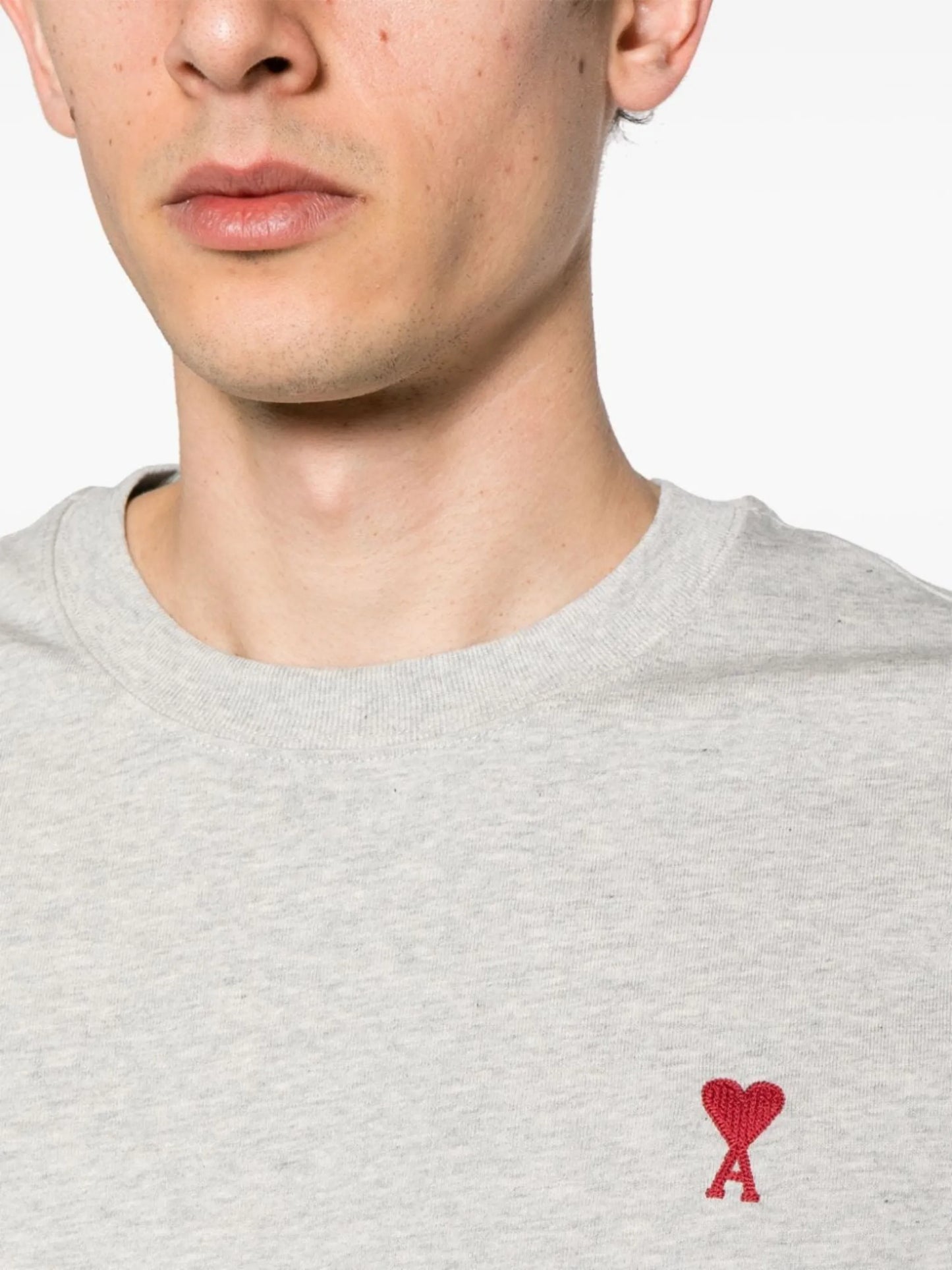 Ami de Coeur-embroidered T-shirt