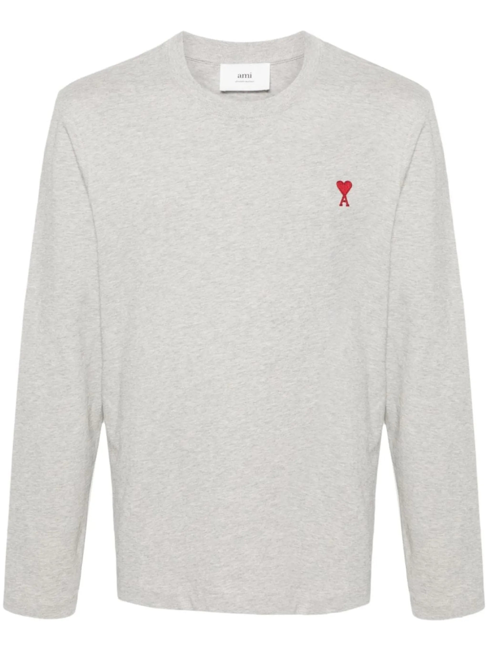 Ami de Coeur-embroidered T-shirt