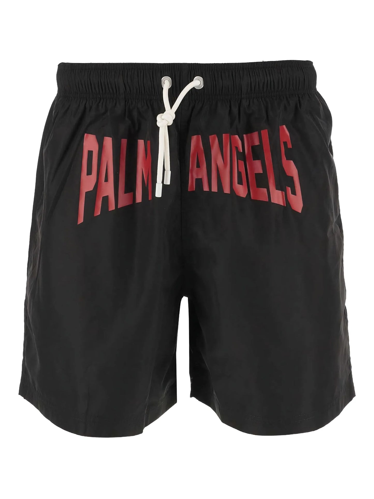 PA City logo-print swim shorts