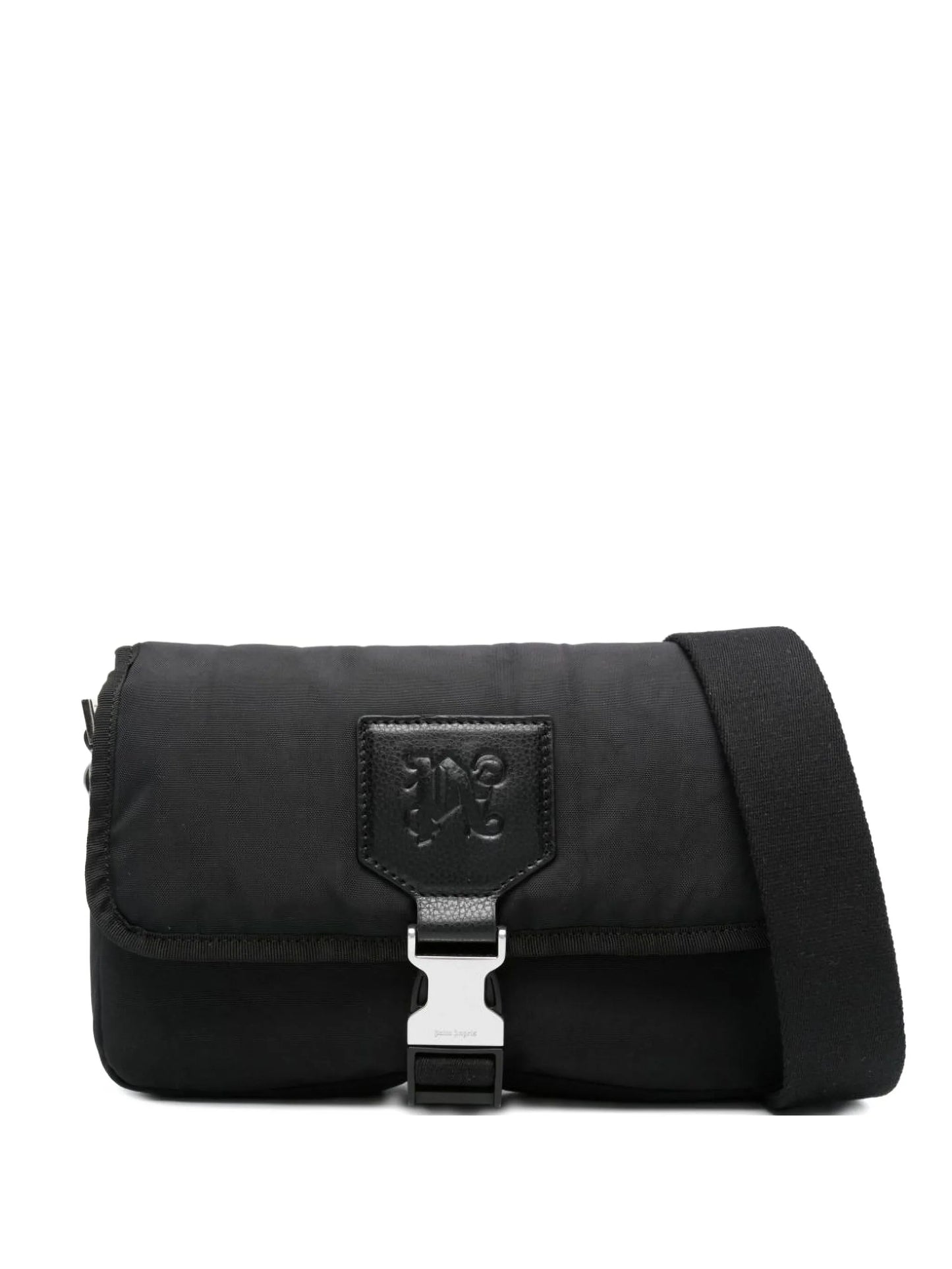 monogram-debossed shoulder bag