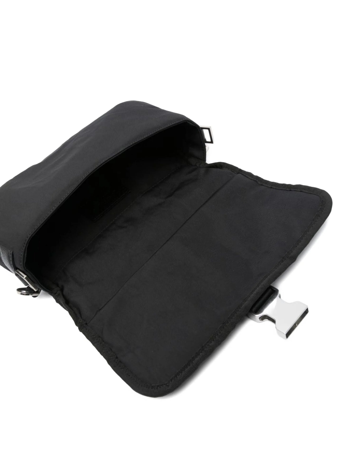 monogram-debossed shoulder bag